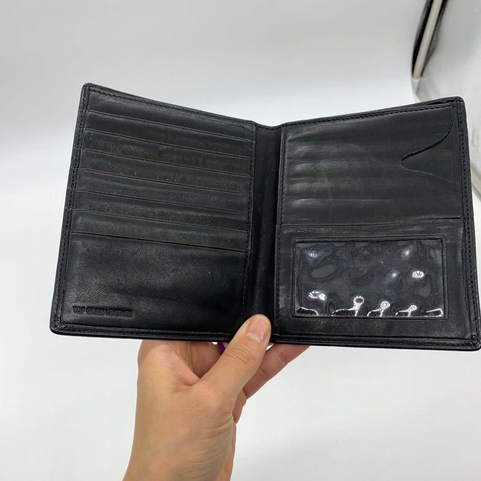 Other Top Gran Leather Black Bi Fold Wallet Size ONE SIZE - 2 Thumbnail