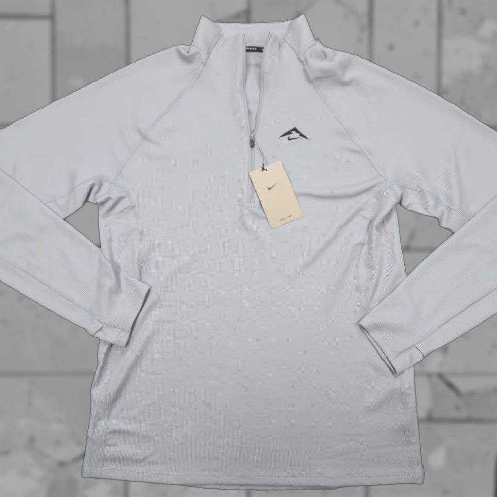 Nike Nike Dri-FIT 1/2-Zip Men's Size S Mid Layer Grey Running Top FV9994 078 Size US S / EU 44-46 / 1 - 1 Thumbnail