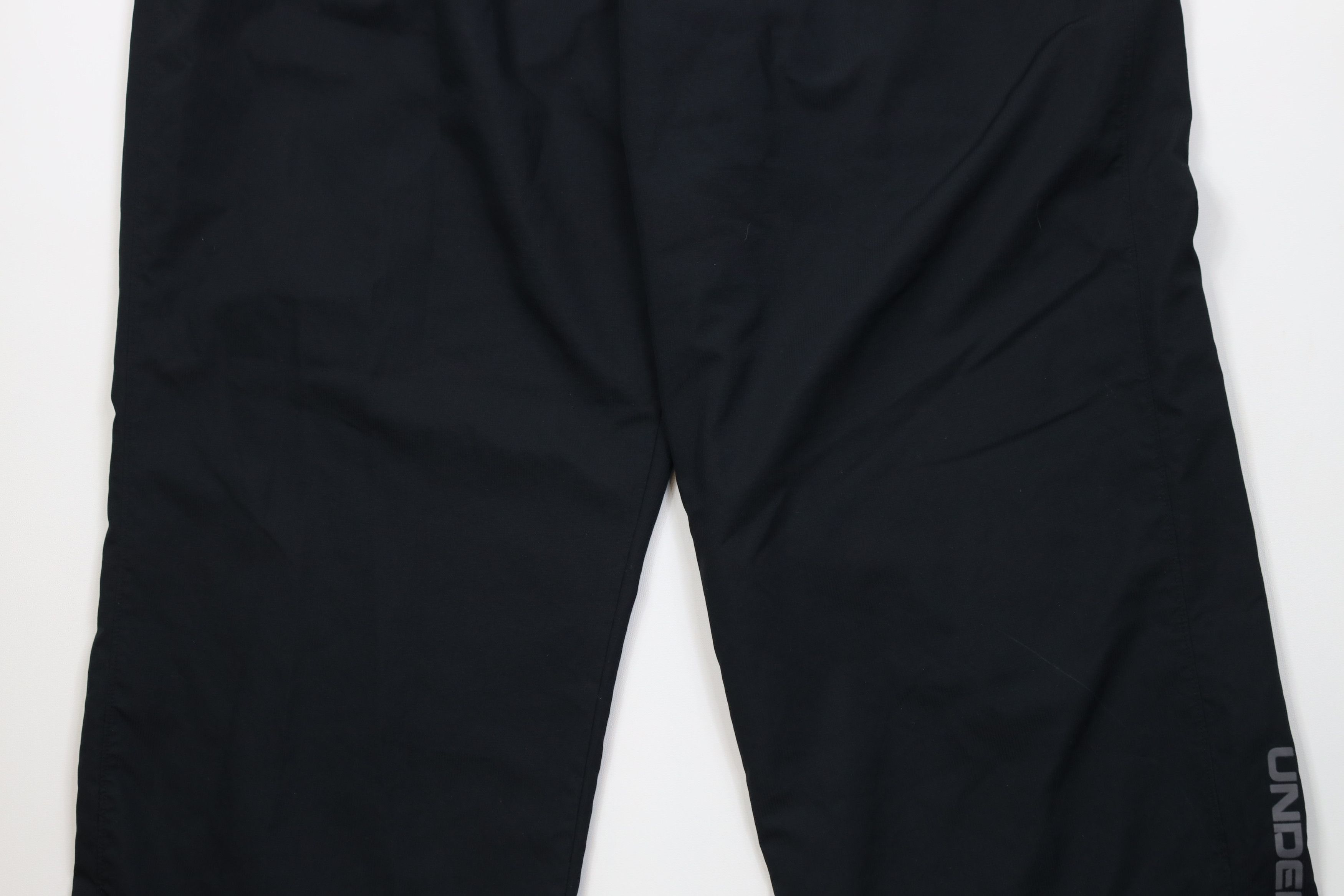 Under Armour Under Armour Fit Lined Wide Leg Windbreaker Pants Black Size US 40 / EU 56 - 3 Thumbnail