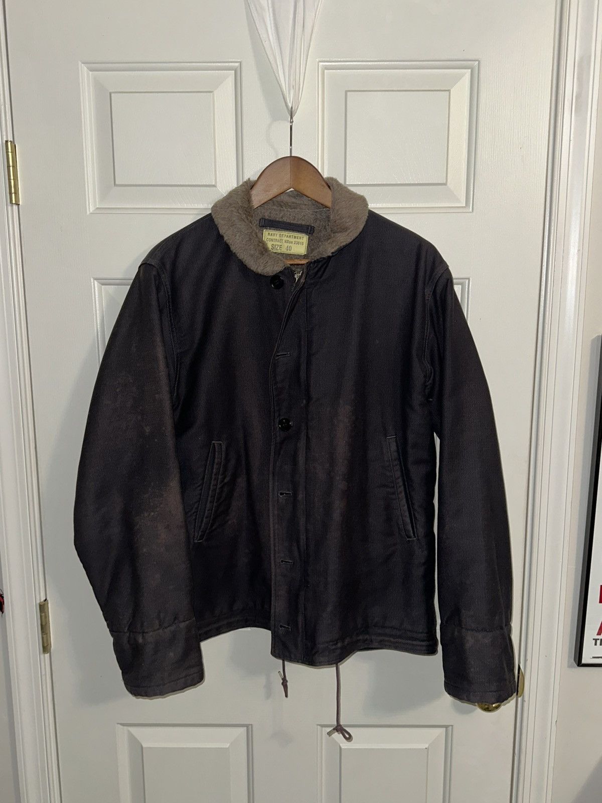 Buzz Rickson's Buzz Rickson N1 Deck Jacket Navy Size US L / EU 52-54 / 3 - 2 Thumbnail