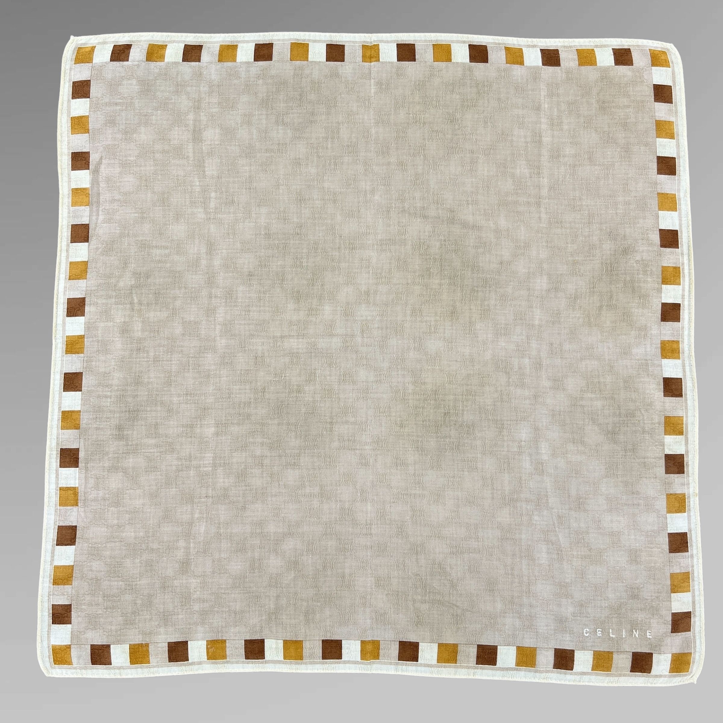 Vintage Celine Handkerchief / Bandana / Neckerchief B297 Size ONE SIZE - 9 Thumbnail