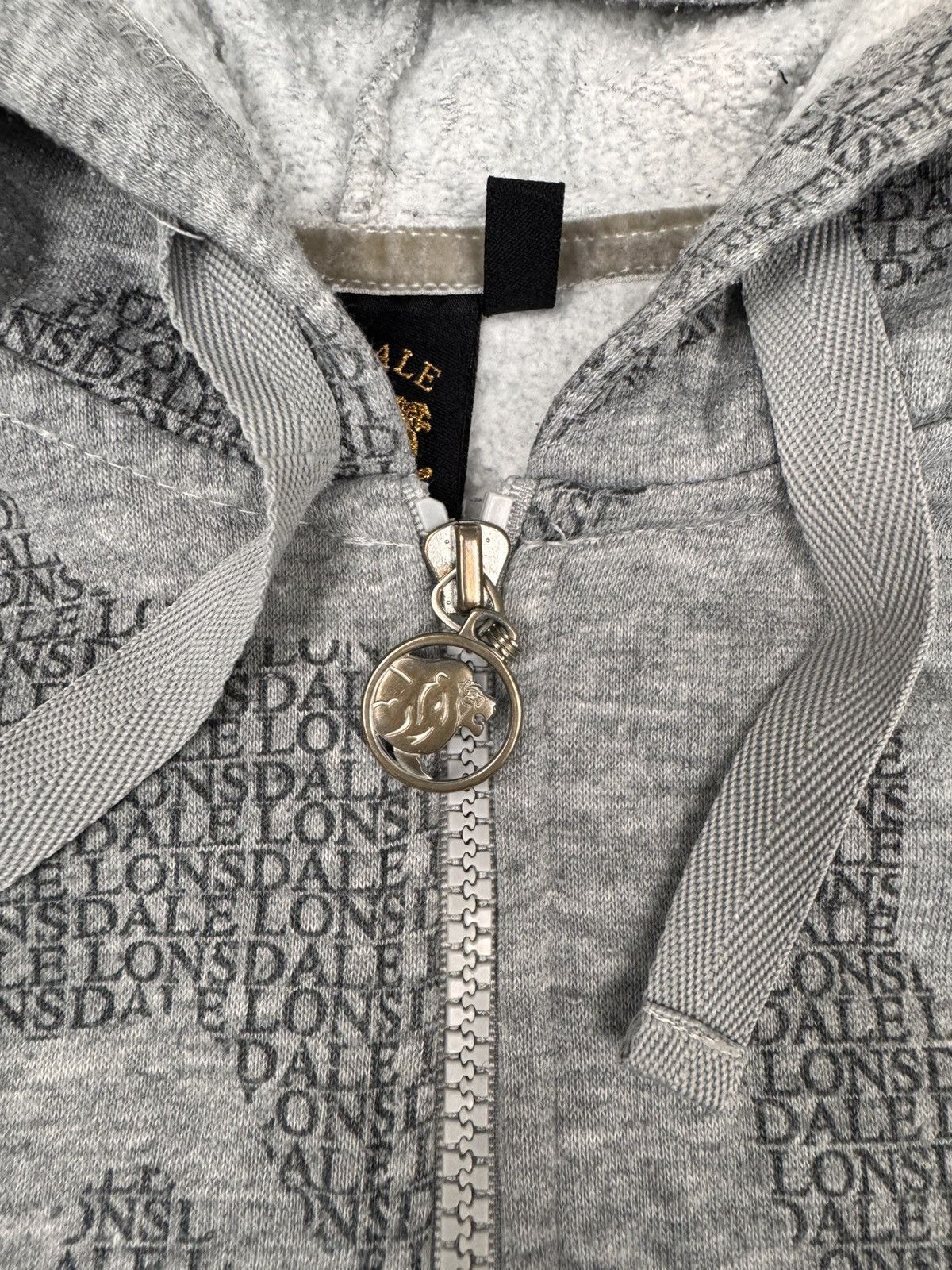 Lonsdale Lonsdale Men Zip Hoodie Grey Size S Size US S / EU 44-46 / 1 - 5 Thumbnail