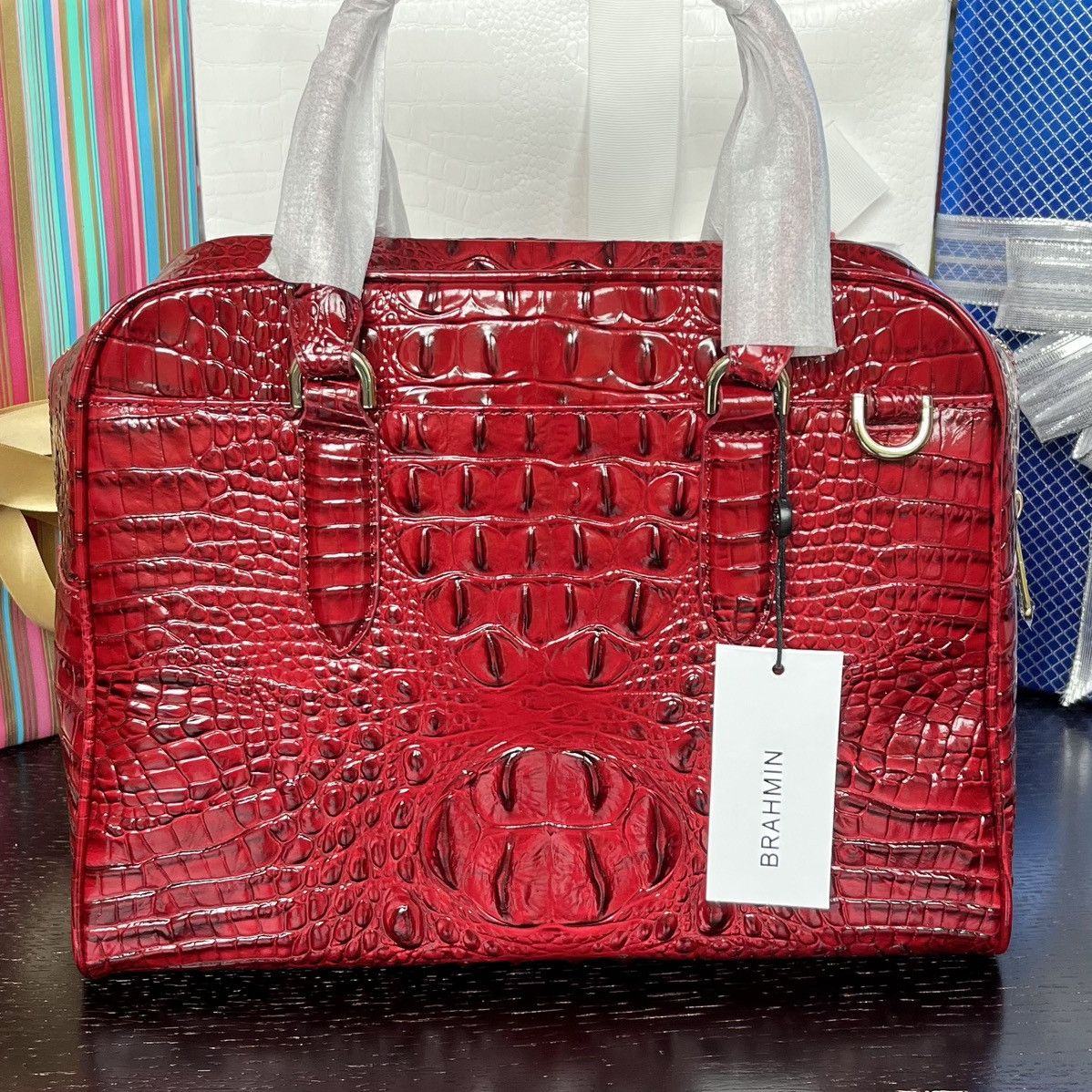 BRAHMIN Marissa Satchel Size ONE SIZE - 4 Thumbnail