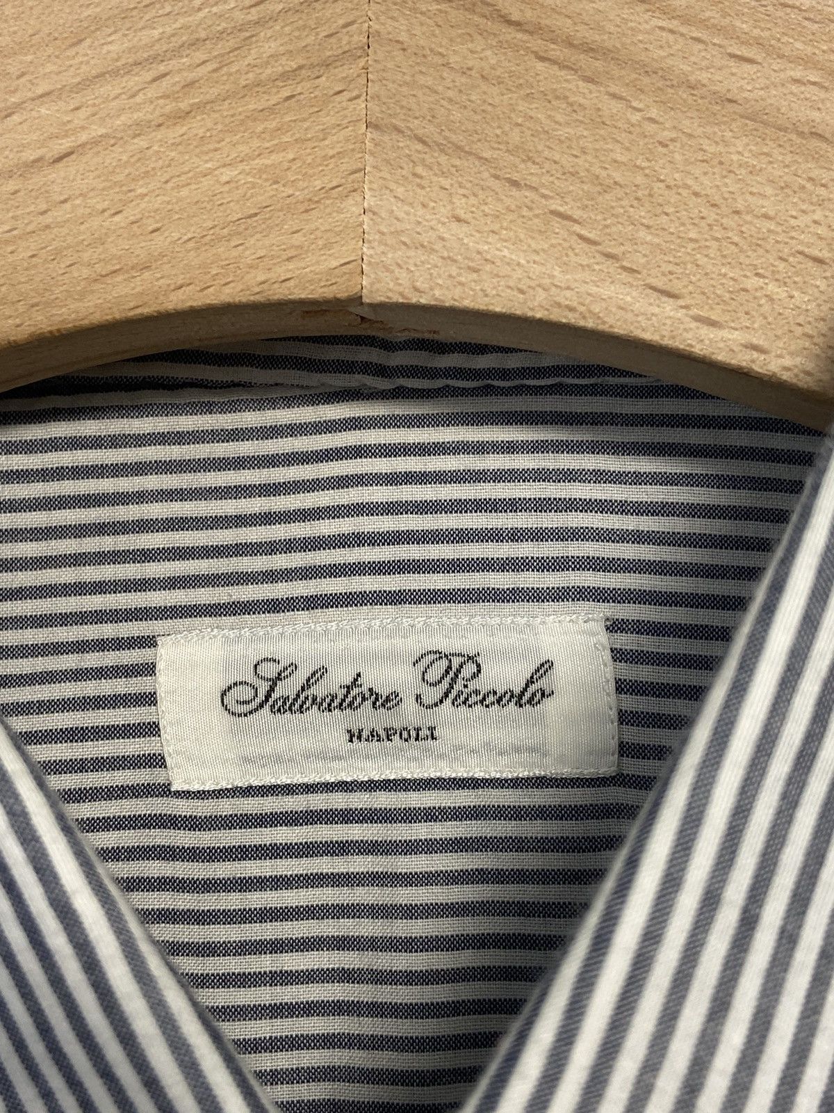 Salvatore Piccolo Salvatore Piccolo Shirt Button Up Long Sleeve Napoli Size US XL / EU 56 / 4 - 12 Thumbnail