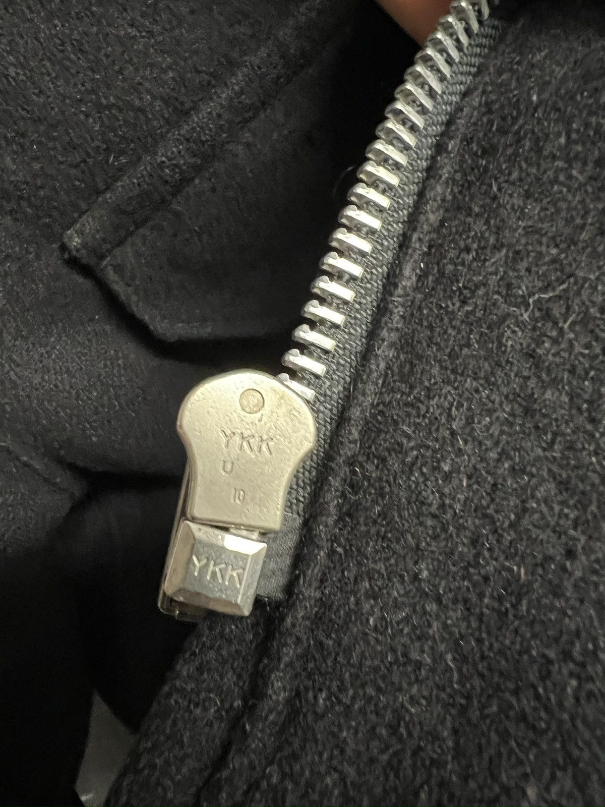 Designer × Schott Vintage schott nyc jacket wool black pockets made in usa Size US L / EU 52-54 / 3 - 7 Thumbnail