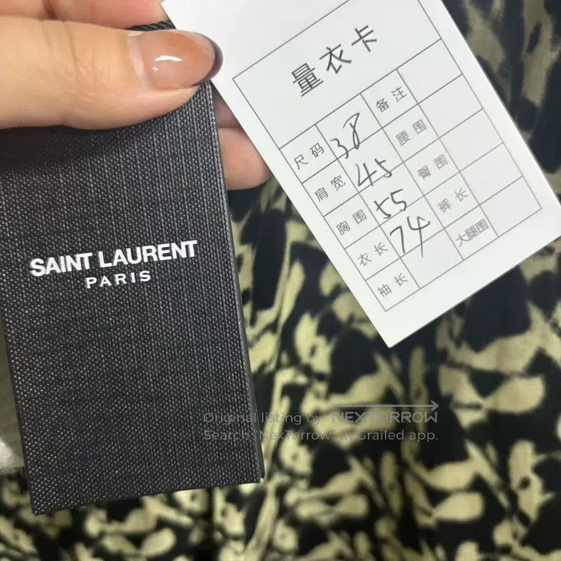 Saint Laurent Paris Saint Laurent Paris shirt Size XS / US 0-2 / IT 36-38 - 4 Thumbnail