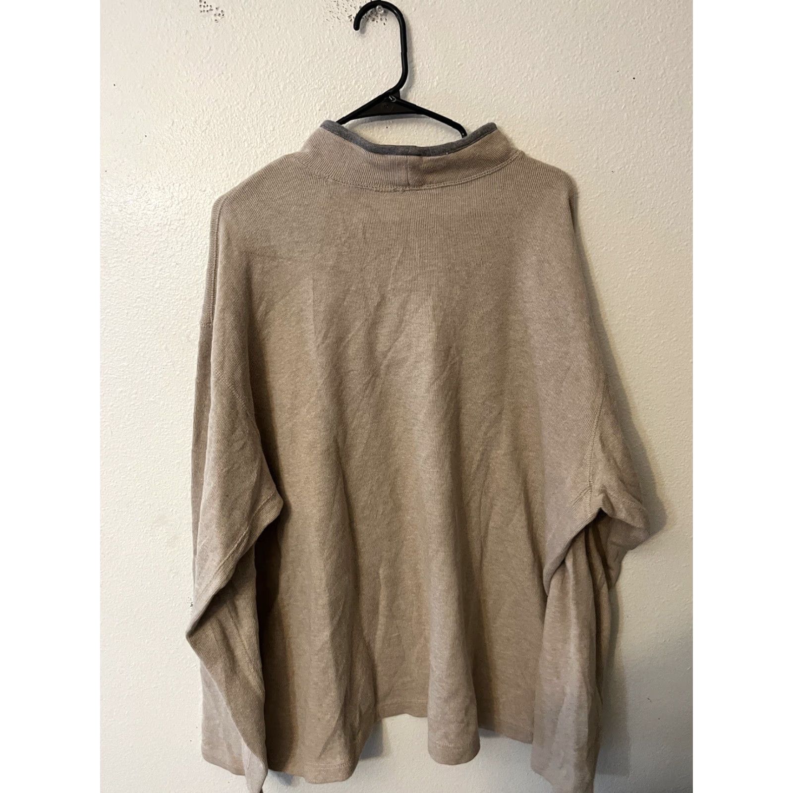 Eddie Bauer VINTAGE Eddie Bauer Men’s Sweater 1/4 Zip Cotton Brown 2XL Pullover Adult Size 2XL Mens Size US XXL / EU 58 / 5 - 2 Thumbnail
