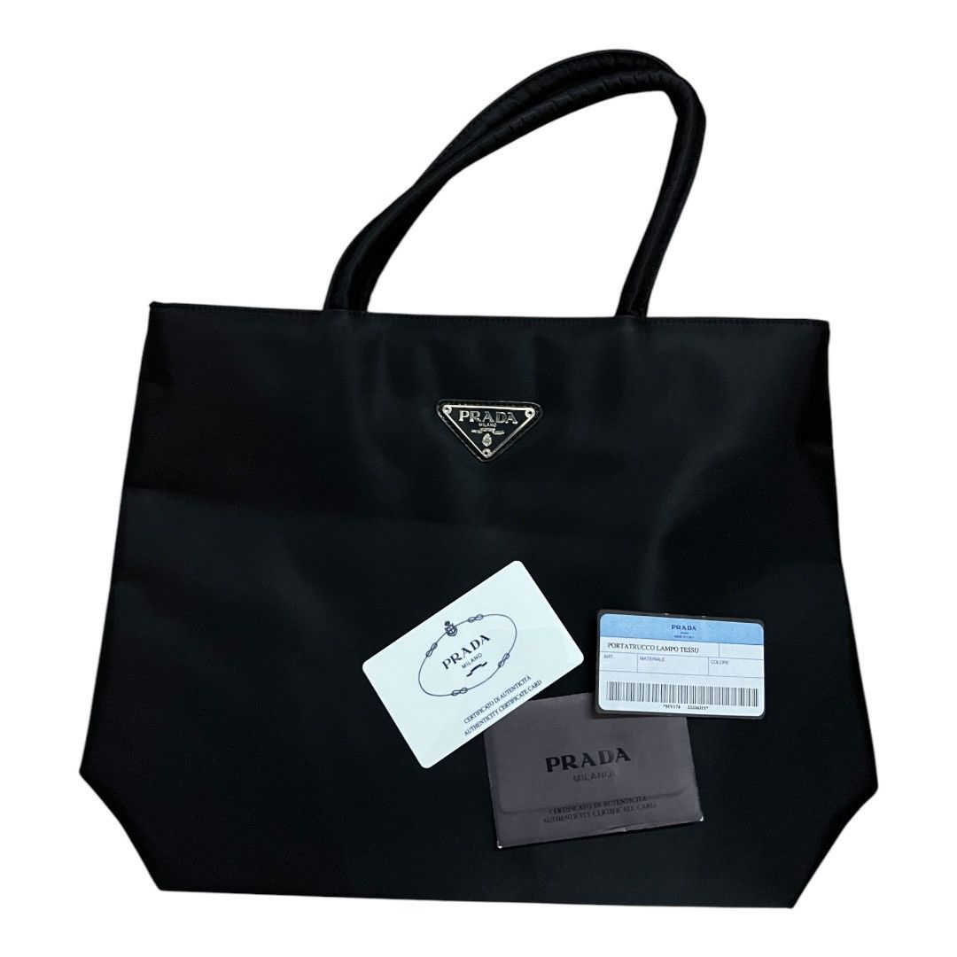 Prada Prada Portatrucco Lampo Tessu Size ONE SIZE - 1 Thumbnail