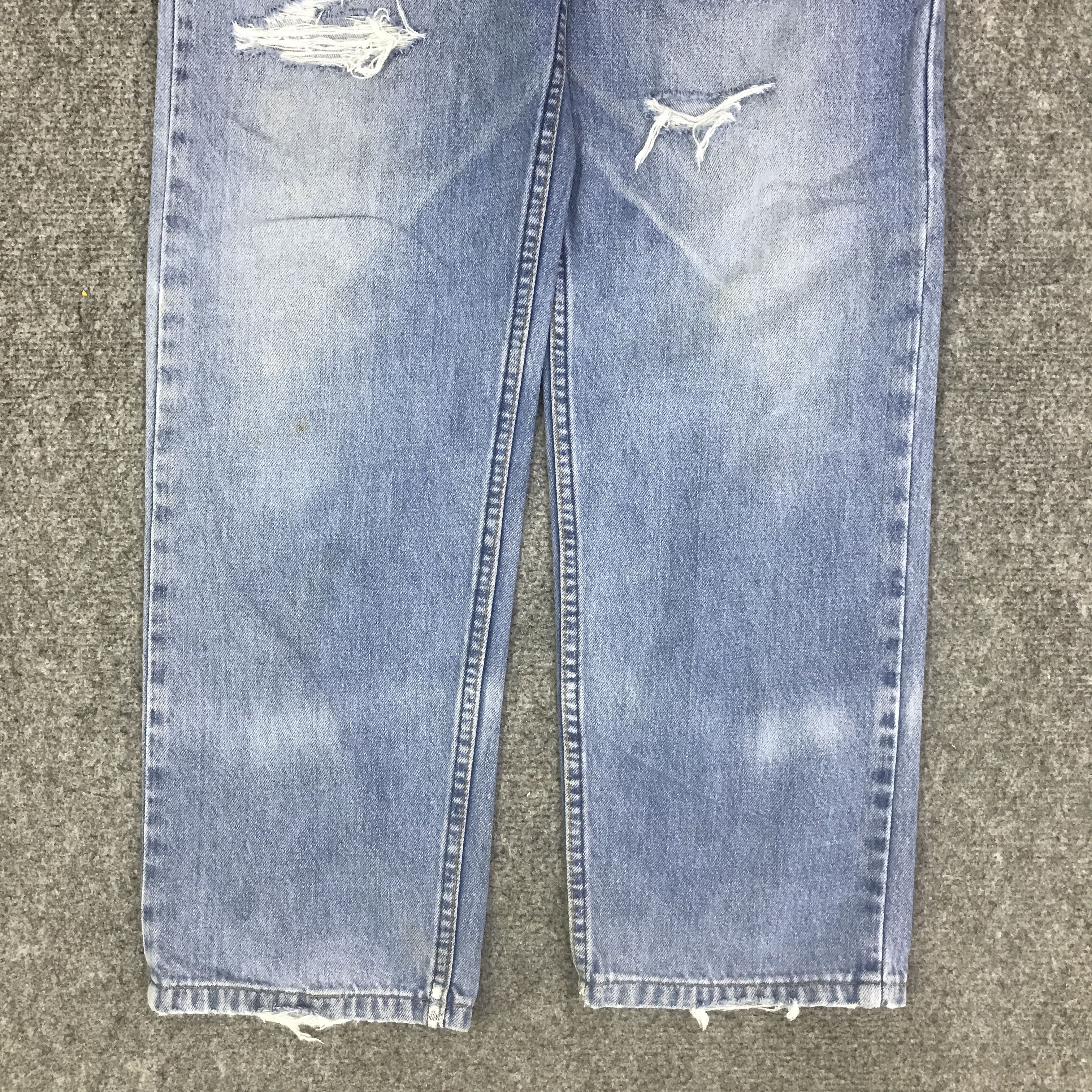 Levi's LEVI'S 510 DISTRESSED JEANS LIGHT WASH DENIM K129B15 Size US 28 / EU 44 - 3 Thumbnail