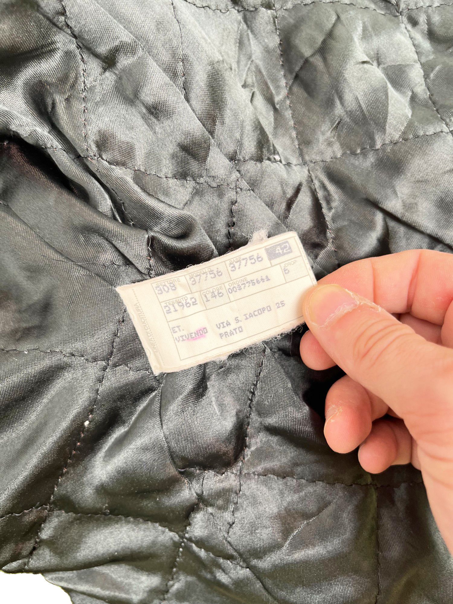 Katharine Hamnett London 1990's Green Cotton Double Breasted Coat Size M / US 6-8 / IT 42-44 - 10 Thumbnail