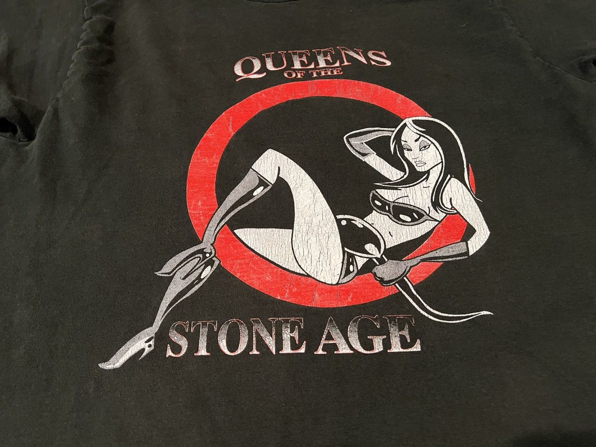 Band Tees × Vintage 2003 Queens Of The Stone Age Vintage North American Tour Tee Size US L / EU 52-54 / 3 - 2 Thumbnail