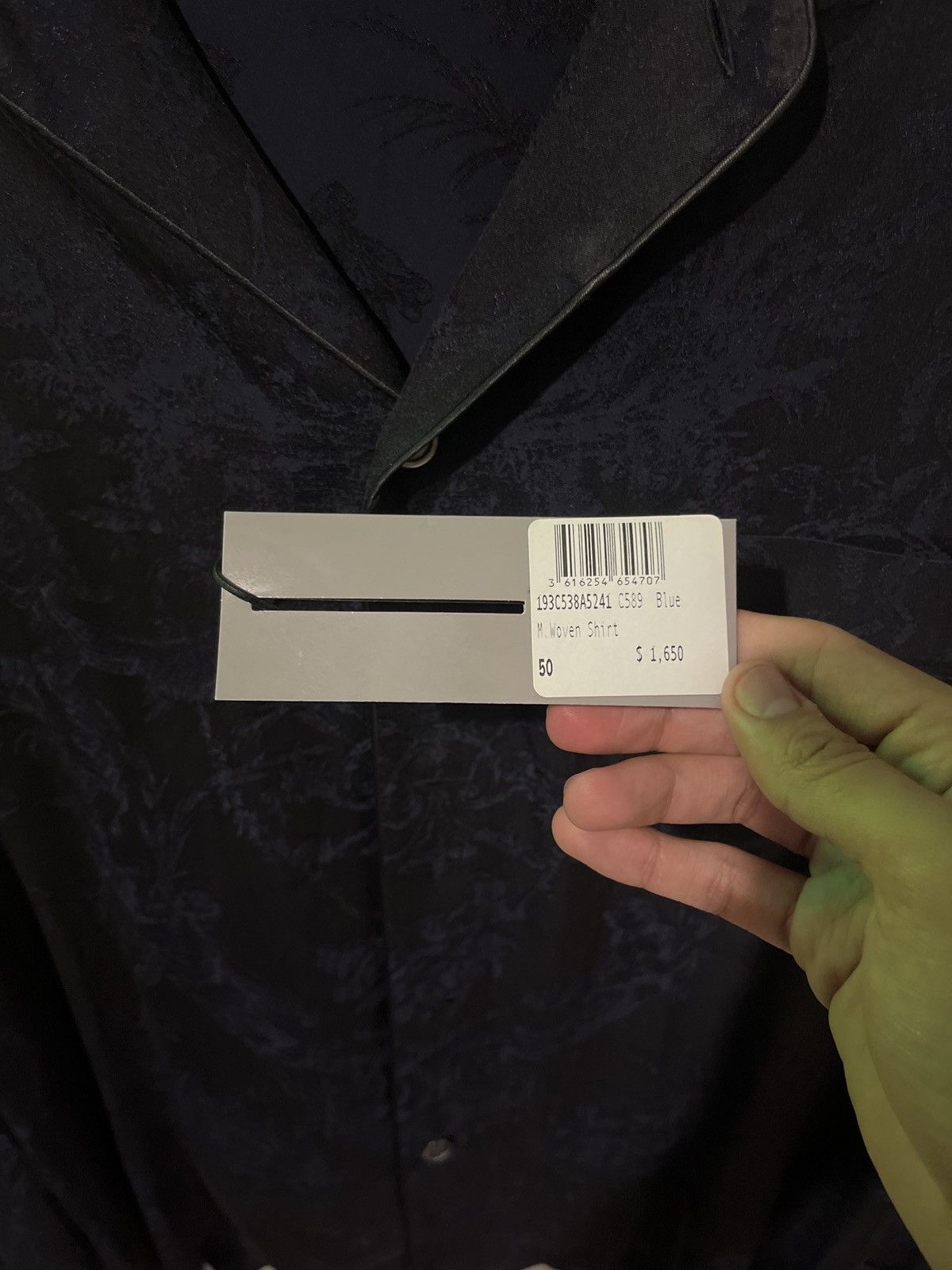 Dior Dior Jacquard long sleeve button up Size US M / EU 48-50 / 2 - 8 Thumbnail