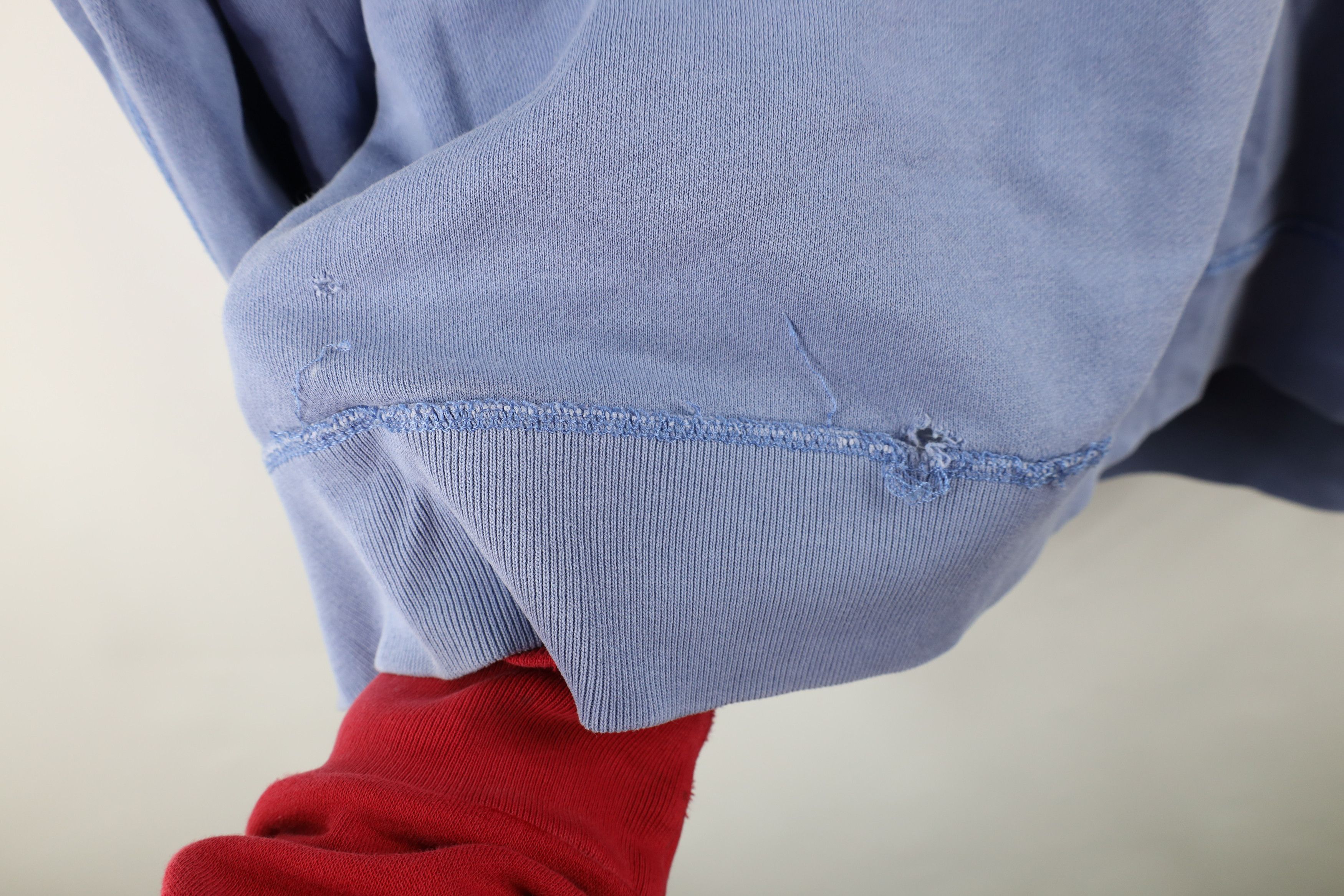 Polo Ralph Lauren Vintage 90s Ralph Lauren Crewneck Sweatshirt Light Blue Size US XXL / EU 58 / 5 - 11 Thumbnail