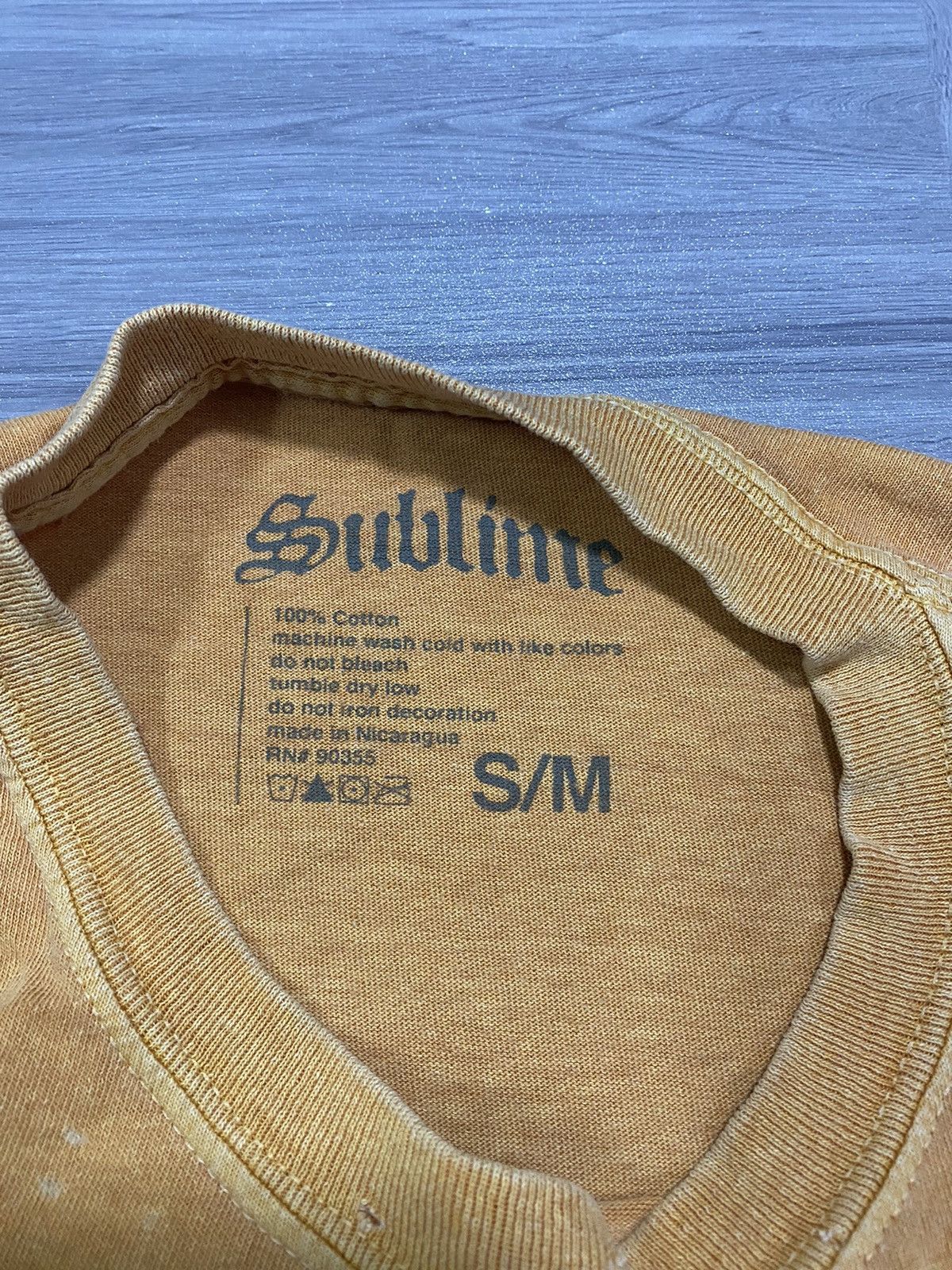Sublime Sublime Long Beach Oversize Distressed Ska Rock Band Tee O/S Size US M / EU 48-50 / 2 - 8 Thumbnail