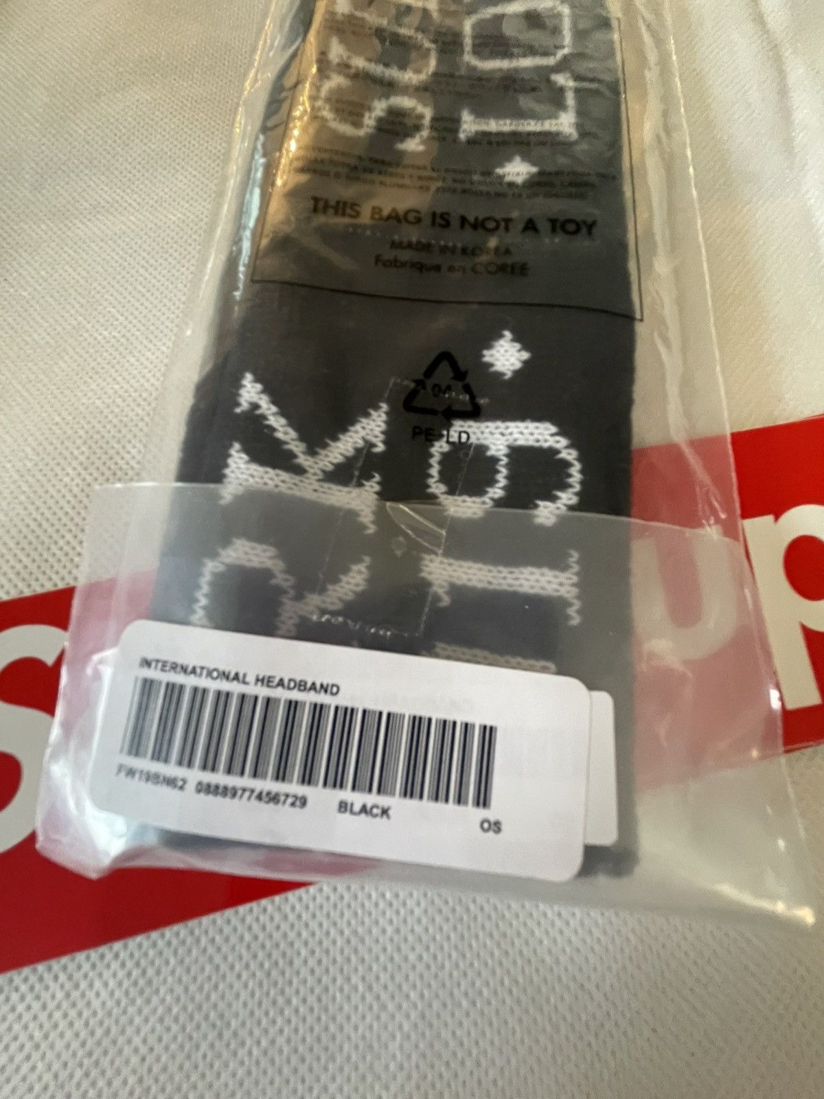Supreme SUPREME International Headband NWT Size ONE SIZE - 3 Thumbnail