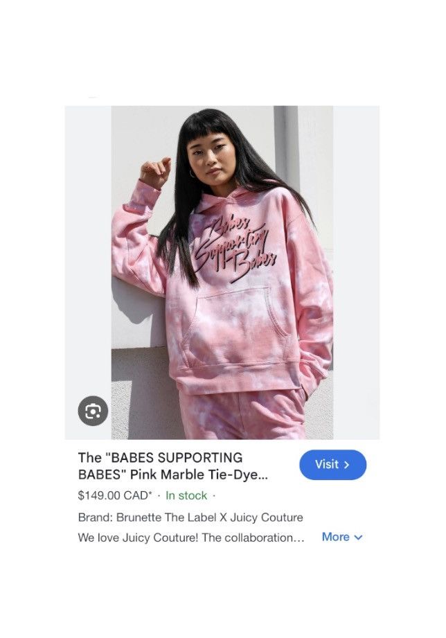 Juicy Couture Juicy Couture and Brunette The Label Collab Hoodie Size L / US 10 / IT 46 - 10 Thumbnail
