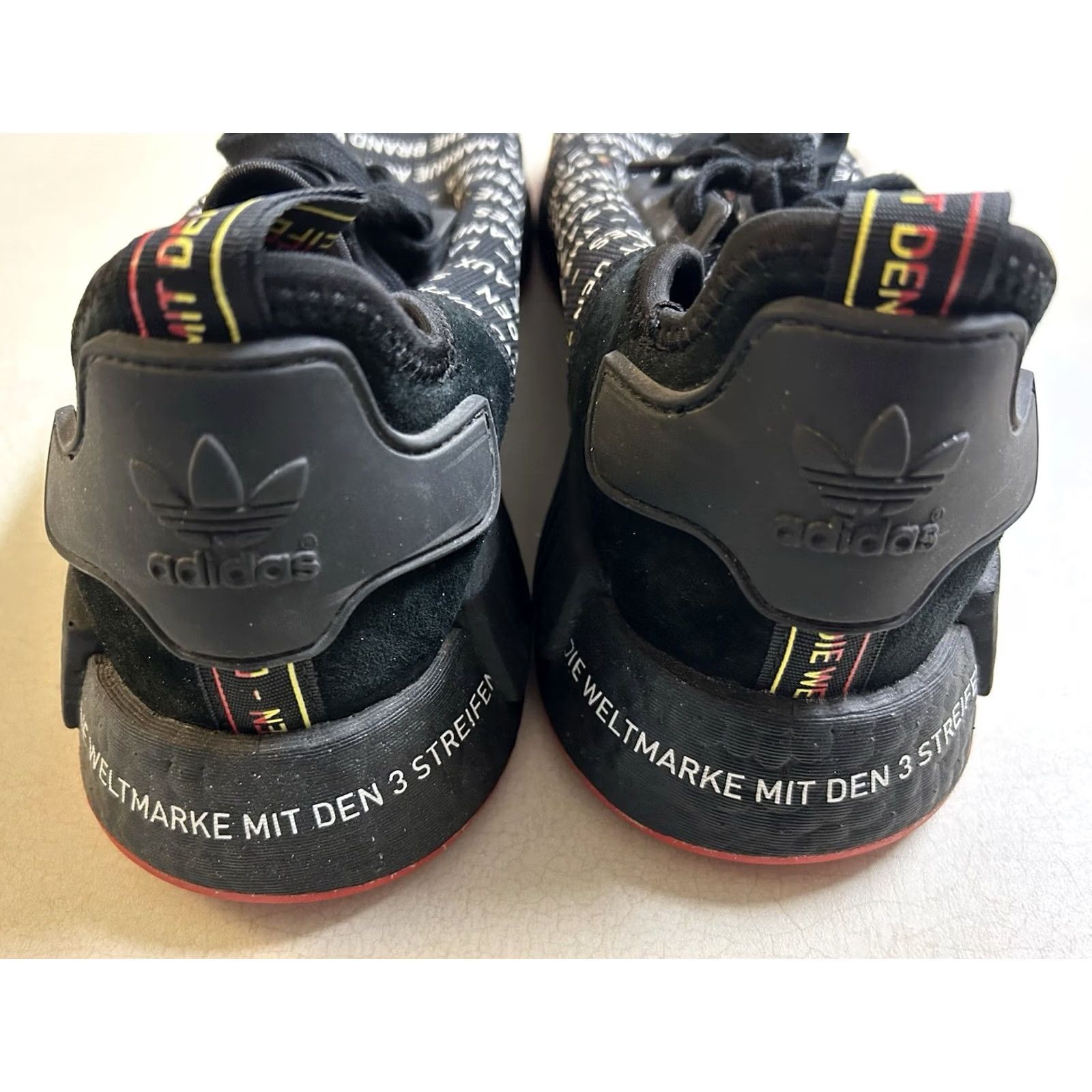 Adidas Adidas NMD R1 Berlin Black Red Mens Size US 12 EG6363 Shoes/Sneakers Size US 12 / EU 45 - 4 Thumbnail