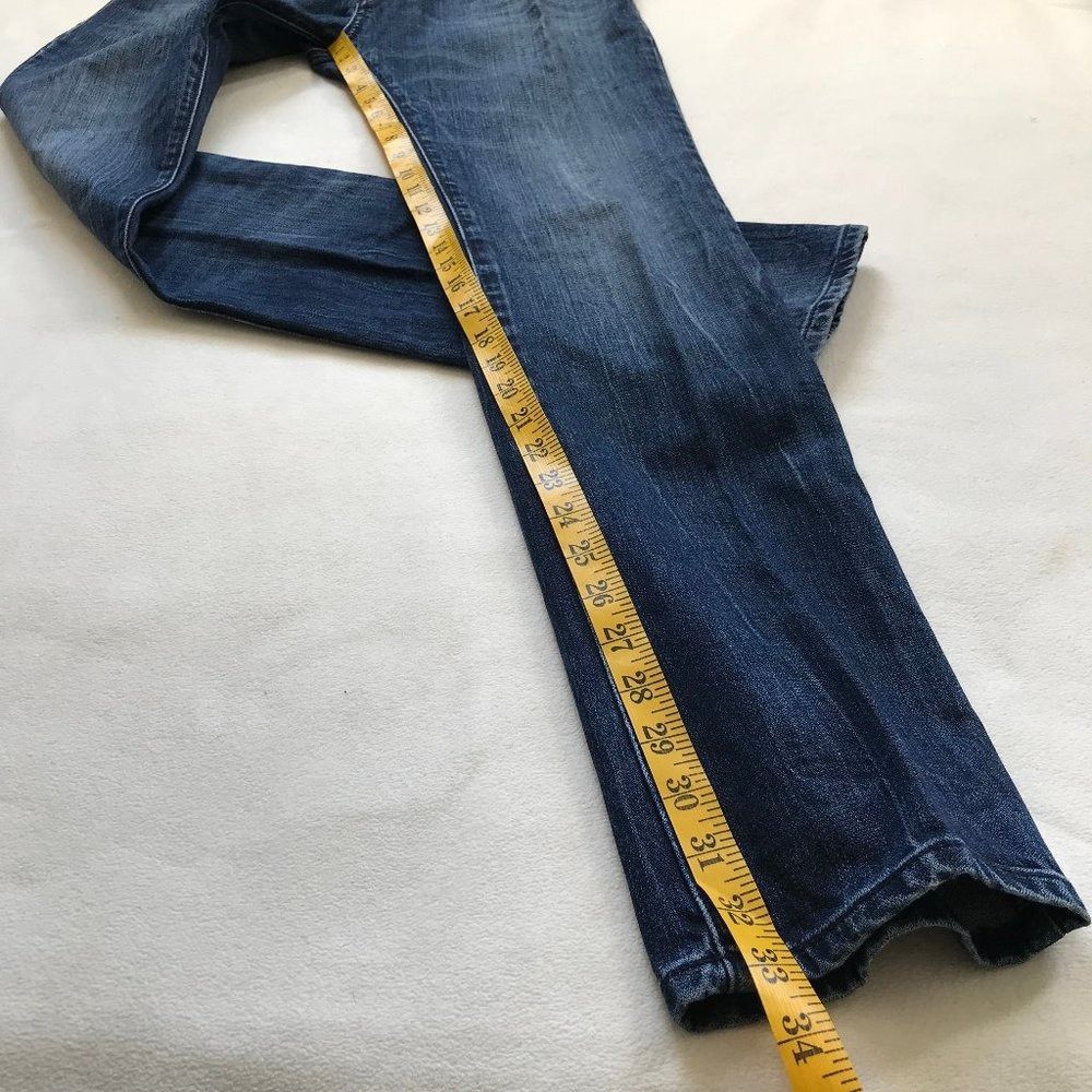 Giorgio Armani Armani Jeans J024L Dark Wash Medium Rise Straight Leg Women' Size 29" - 9 Thumbnail