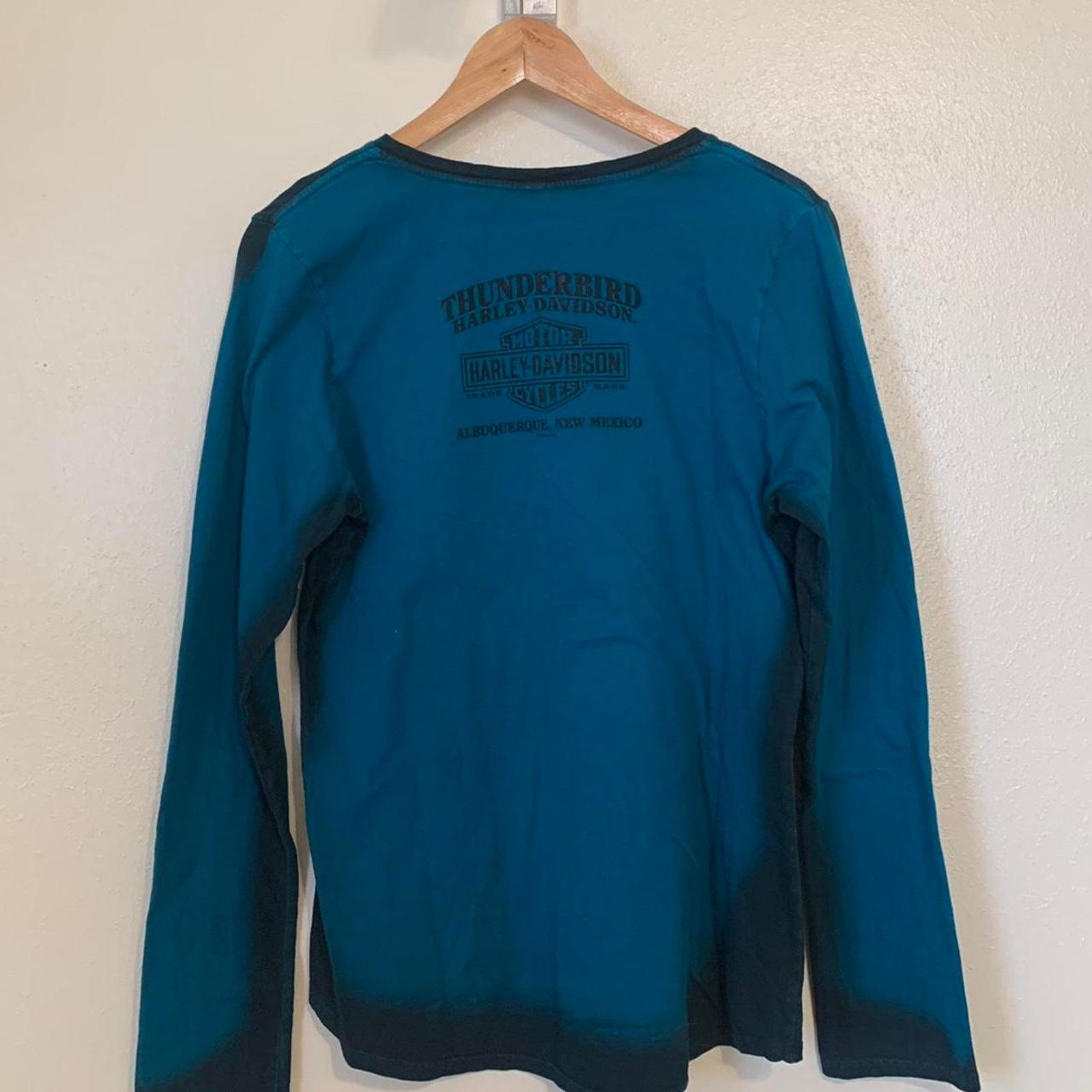 Harley Davidson Vintage Harley Davidson Long sleeve Top Size L / US 10 / IT 46 - 3 Thumbnail