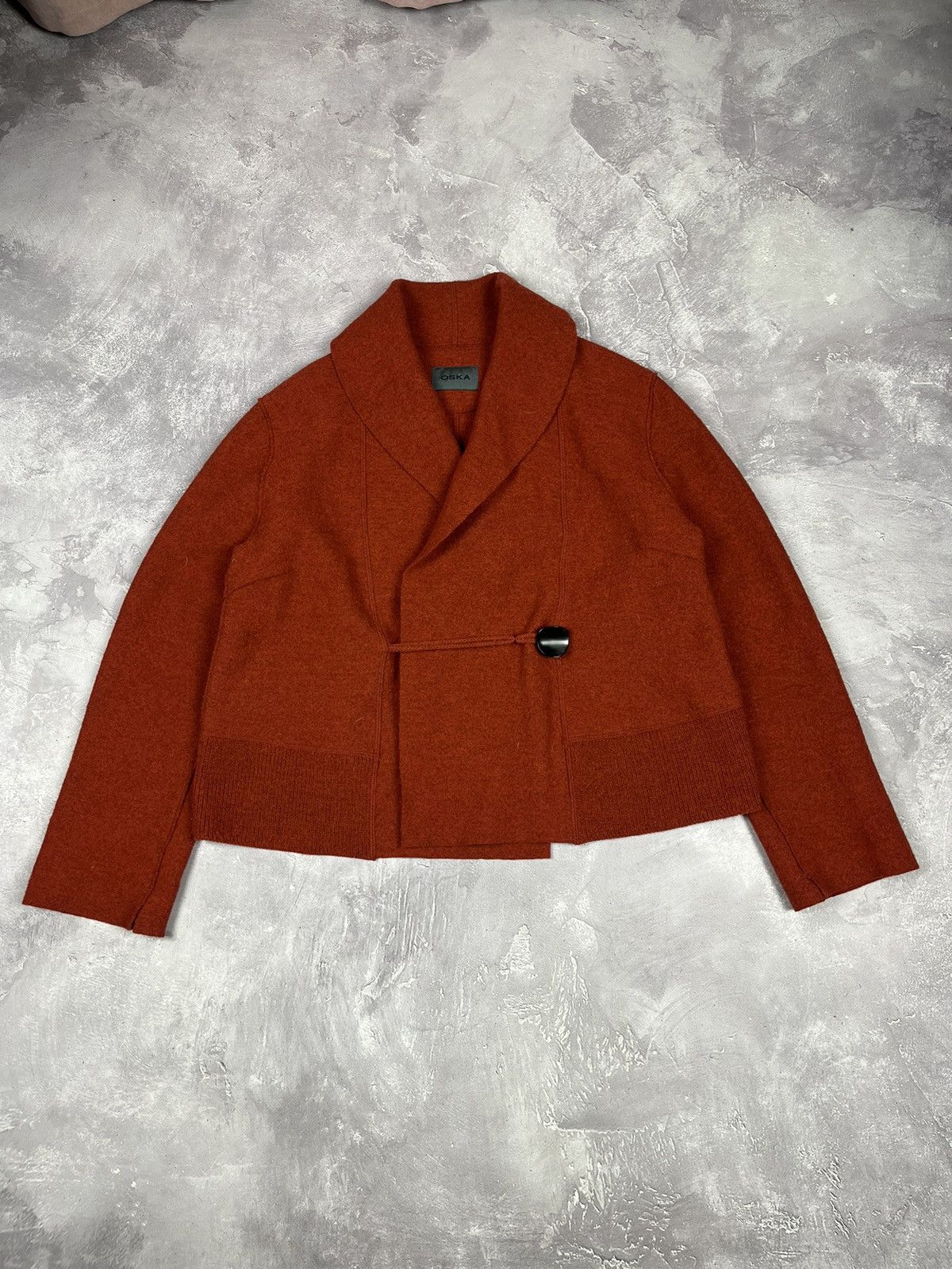 OSKA Oska Avant garde wool cropped coat size 1 Size S / US 4 / IT 40 - 2 Thumbnail