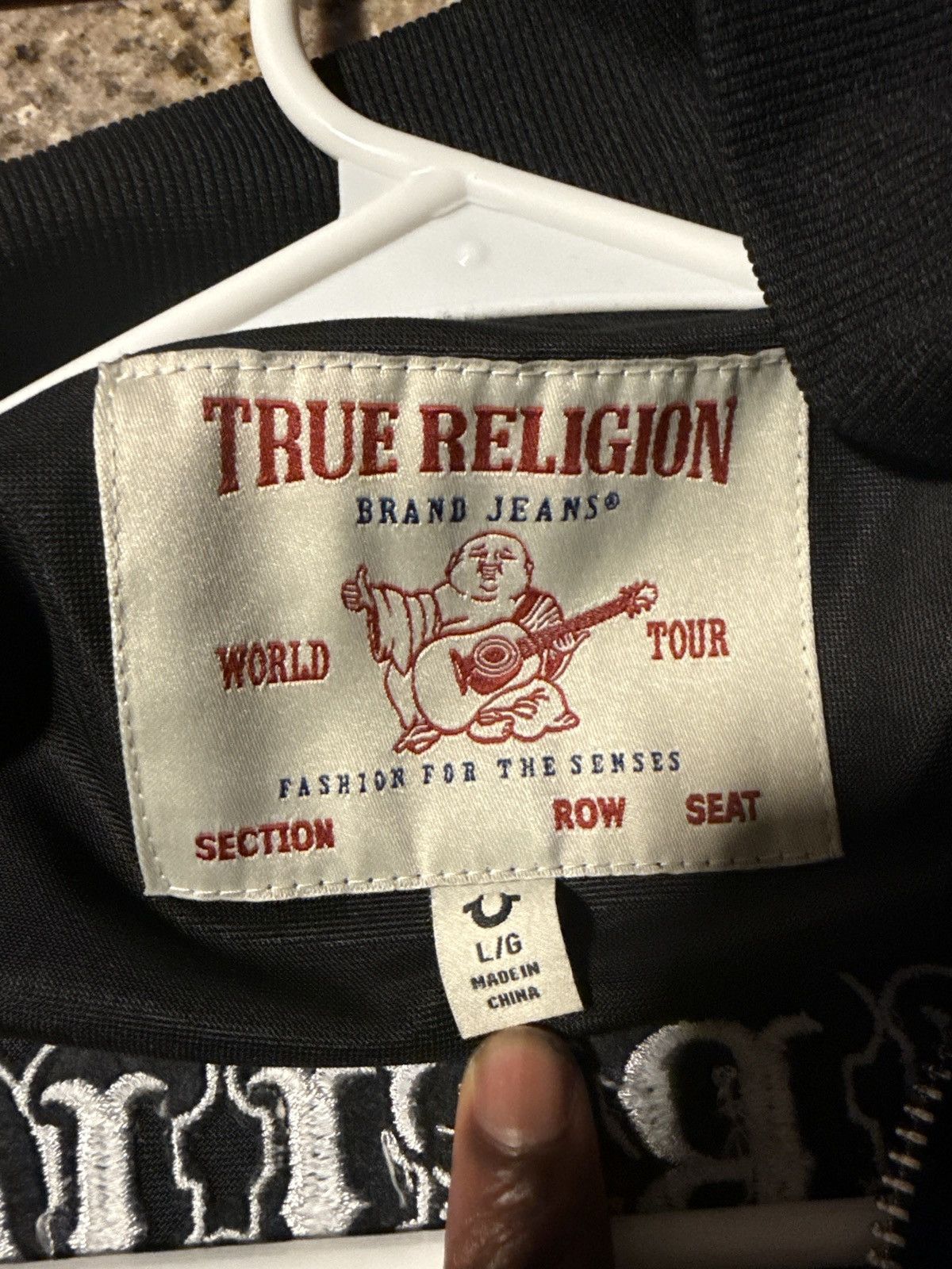 True Religion True Religion Suede Track top Size US L / EU 52-54 / 3 - 2 Thumbnail