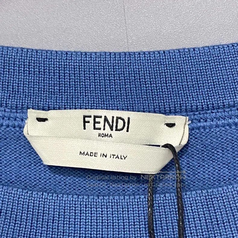 Fendi Fendi Fur Trimmed Sweatshirt Size S / US 4 / IT 40 - 5 Thumbnail