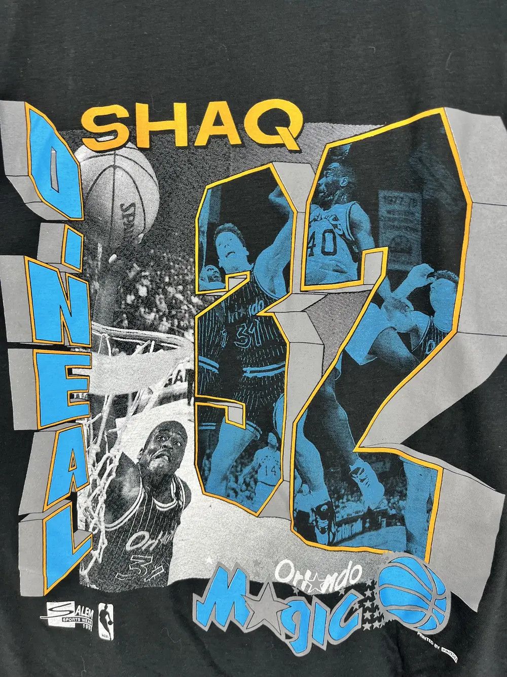 NBA Vintage 1995 Shaquille O’Neal Orlando Magic Salem Promo Tee Size US XL / EU 56 / 4 - 8 Thumbnail