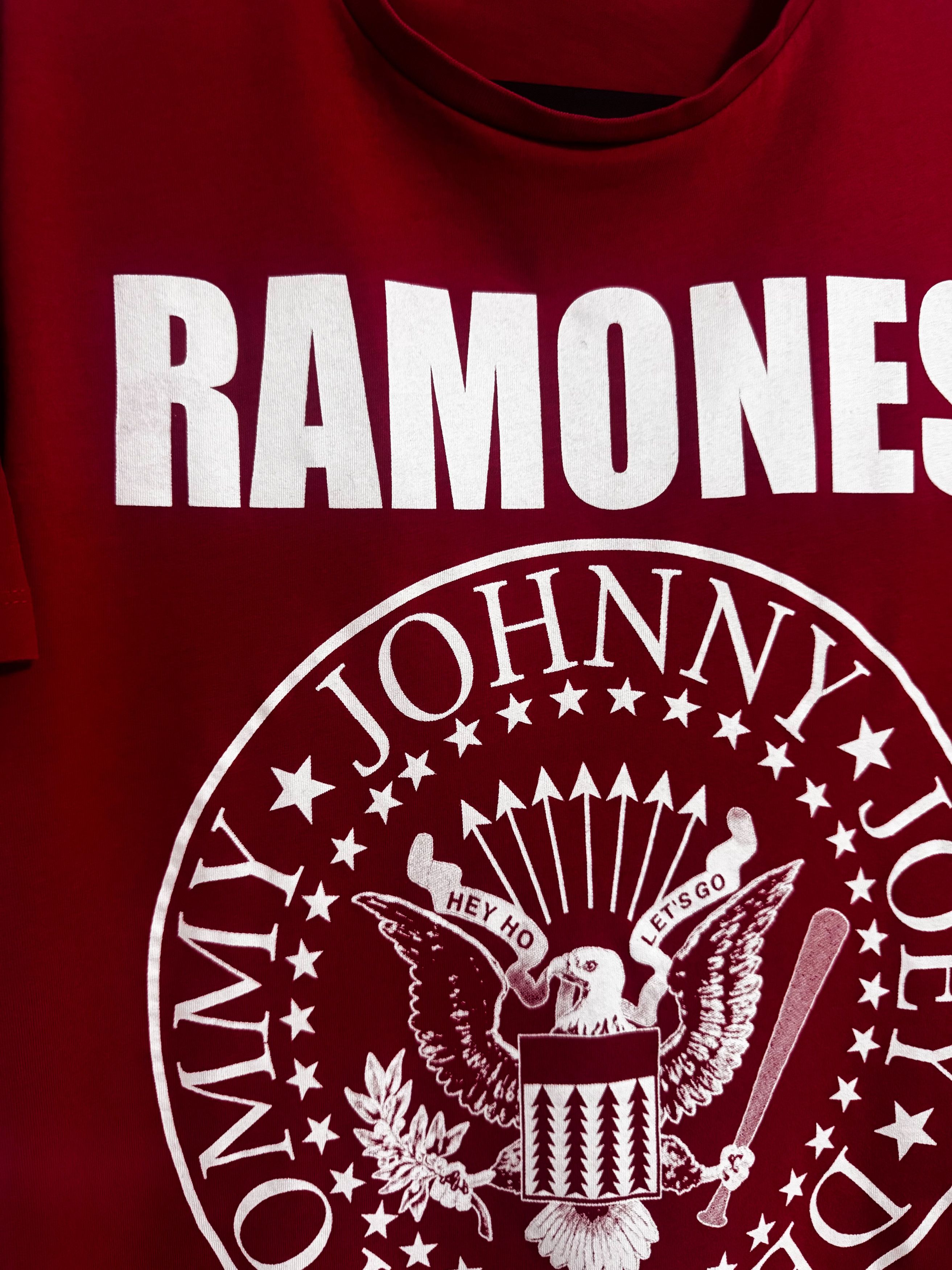 Band Tees Ramones Vintage Merch T-shirt Size US M / EU 48-50 / 2 - 2 Thumbnail