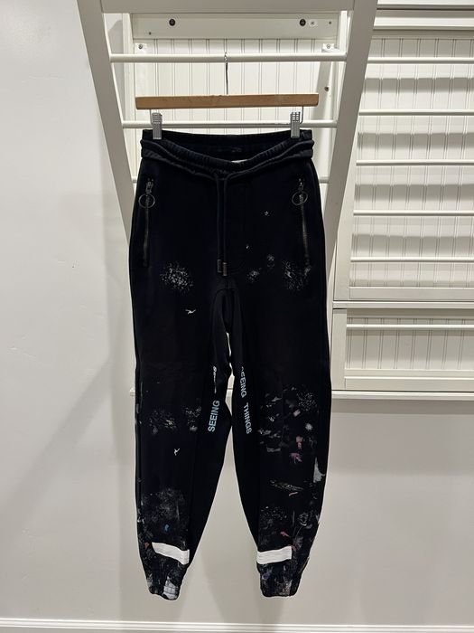 Off white galaxy clearance sweatpants