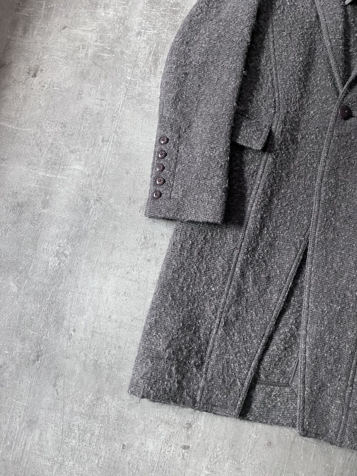 Rick Owens Rick Owens A/W 2015 grey coat wool mohair Size US M / EU 48-50 / 2 - 2 Thumbnail