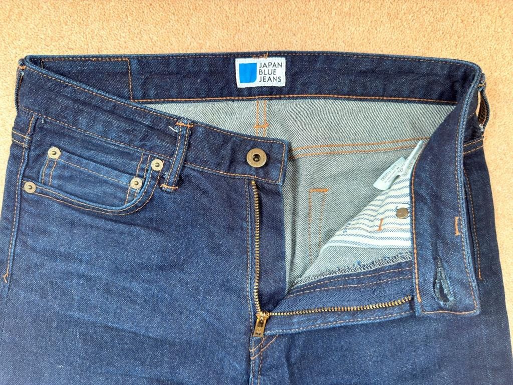 Japan Blue Jeans Japan Blue Jeans [J6164JZ ID] 12oz Prep Fit Stretch Indigo Size US 28 / EU 44 - 4 Thumbnail
