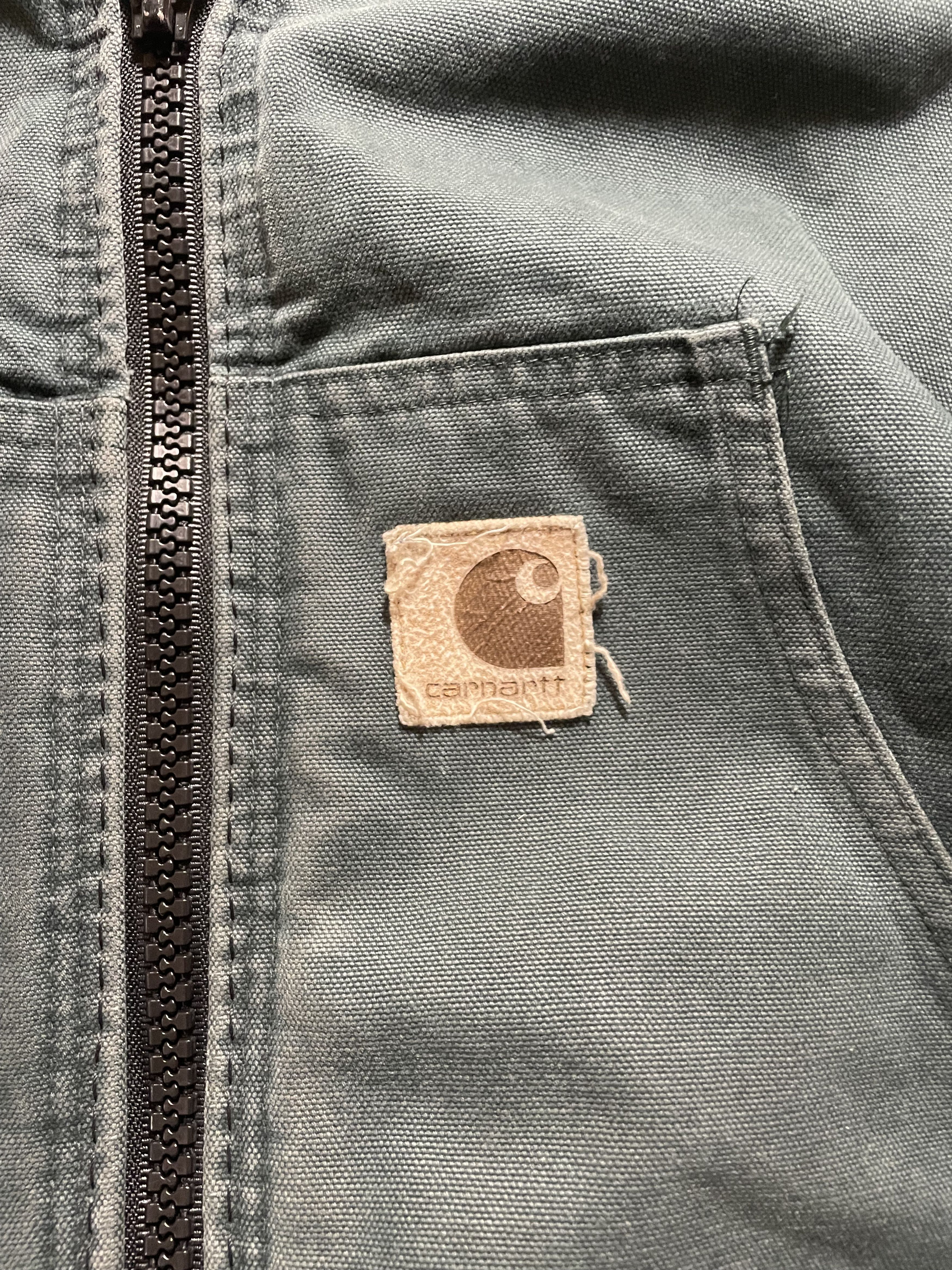 Carhartt × Vintage 1998-99 CARHARTT Mens L Hunter Green J06HTG Size US L / EU 52-54 / 3 - 2 Thumbnail