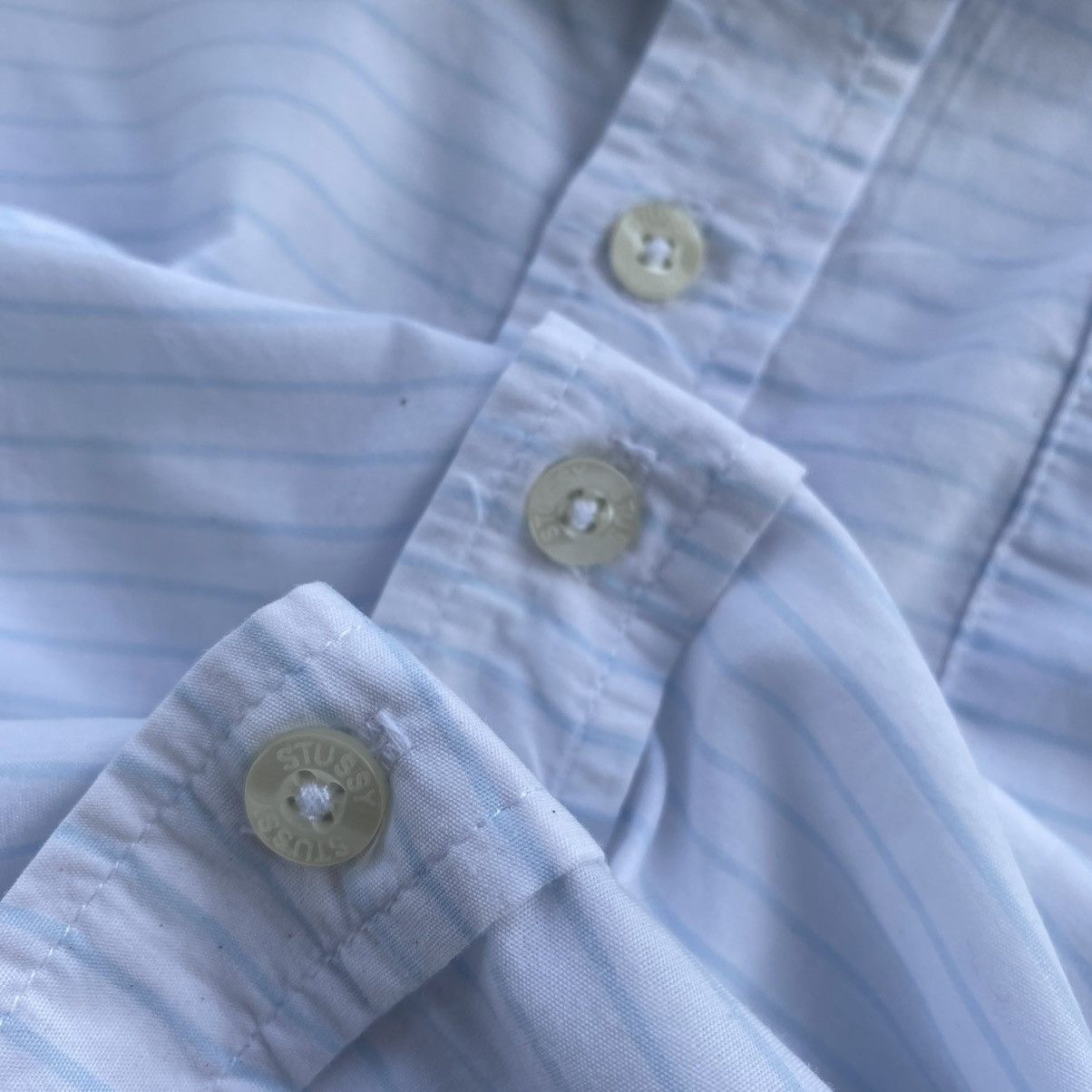 Stussy Vintage Stussy Boxy Cut stripe Shirt Size US L / EU 52-54 / 3 - 4 Thumbnail
