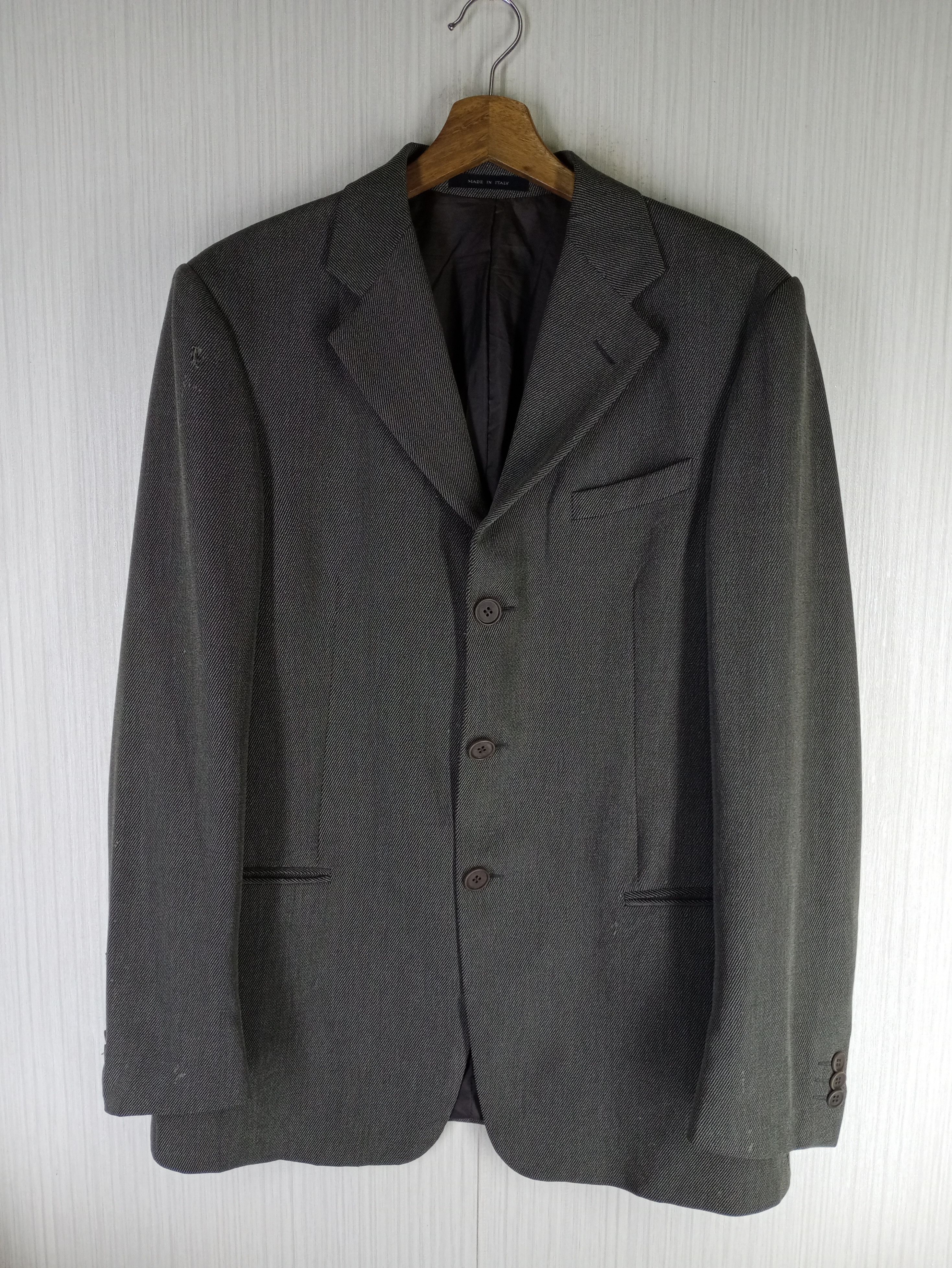 Emporio Armani Rare Vintage Emporio Armani Coat Blazer Size US M / EU 48-50 / 2 - 1 Thumbnail