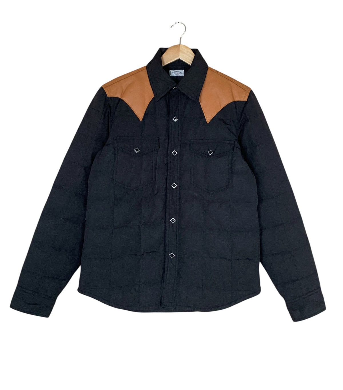 Eternal Very Rare Vintage Brand Eternal Leather Puffer Jacket 2000s Size US M / EU 48-50 / 2 - 1 Thumbnail