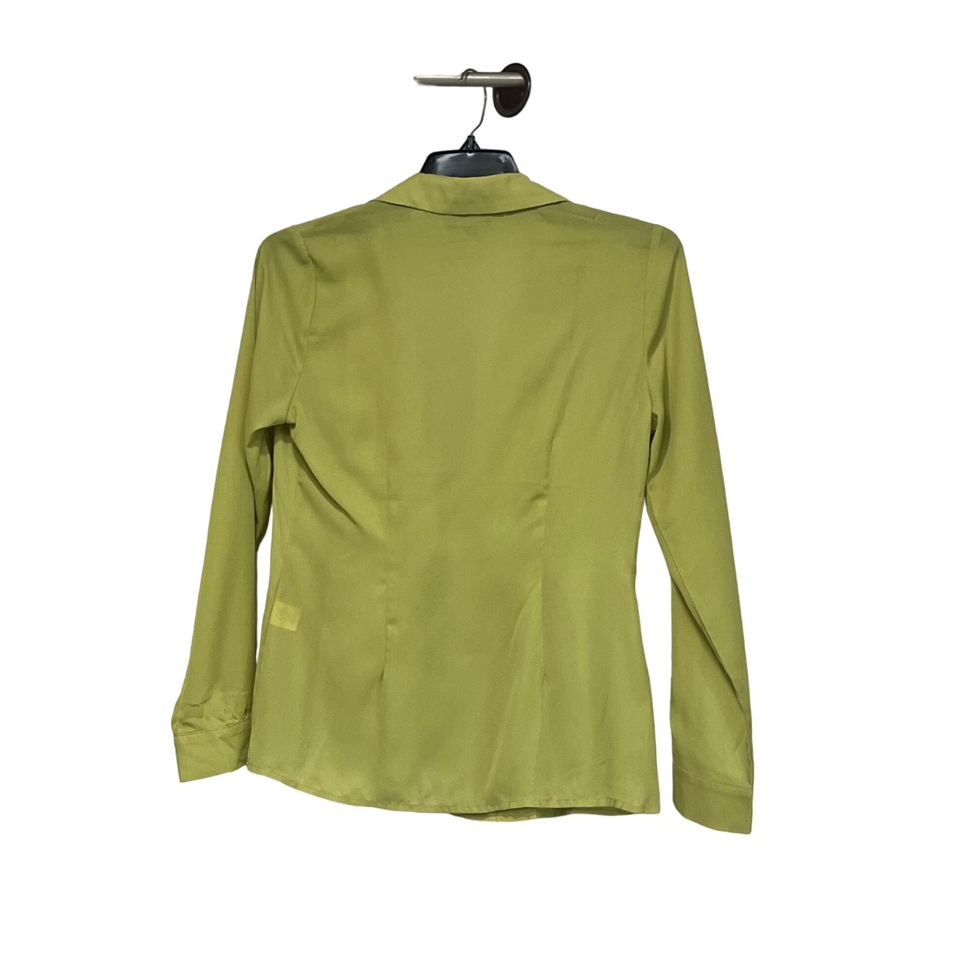 Other Lumiere Women’s Notched Collar Chiffon Top, Avocado, Sz. S Size S / US 4 / IT 40 - 11 Thumbnail