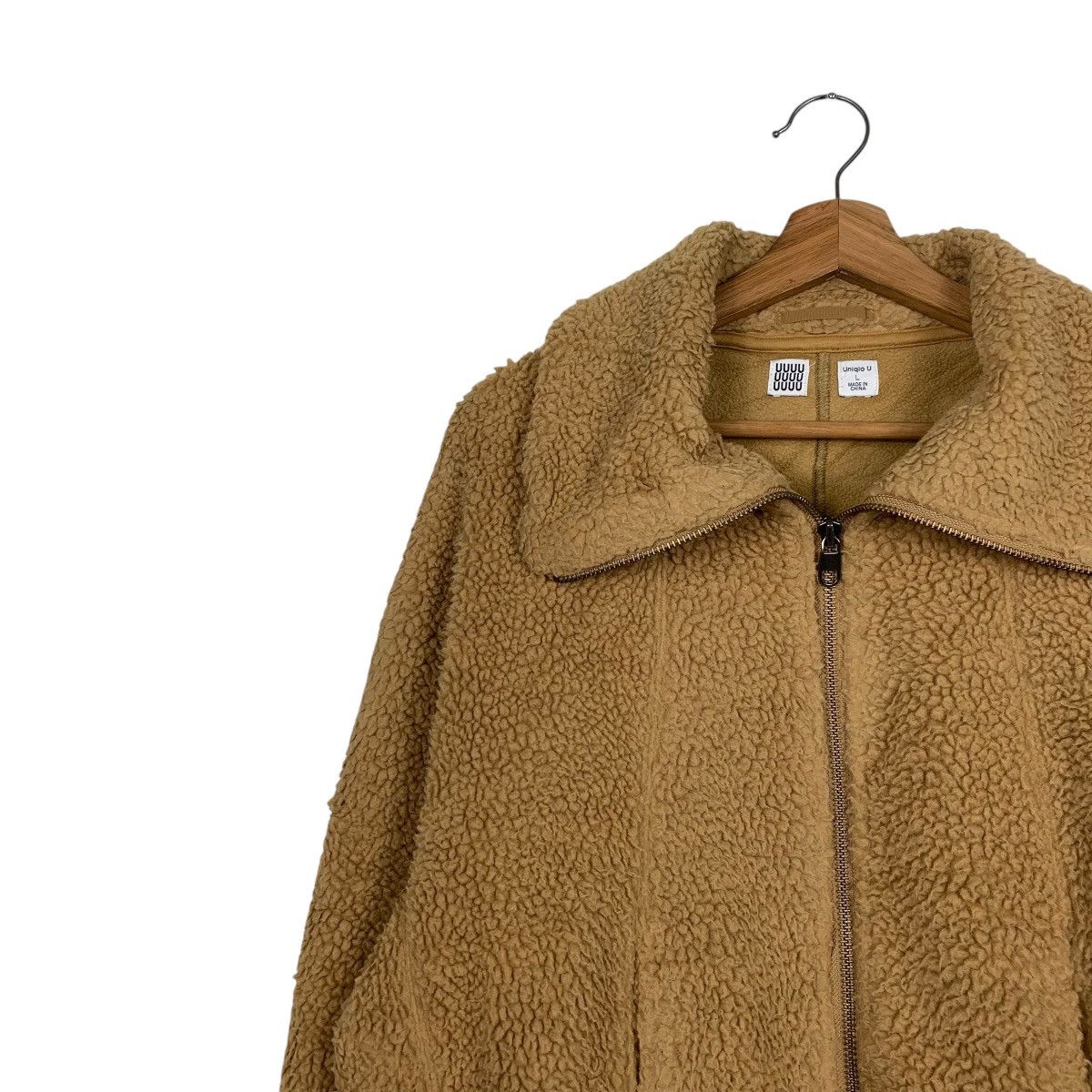 Christophe Lemaire Uniqlo U Lemaire Sherpa Brown Jacket Size US L / EU 52-54 / 3 - 6 Thumbnail