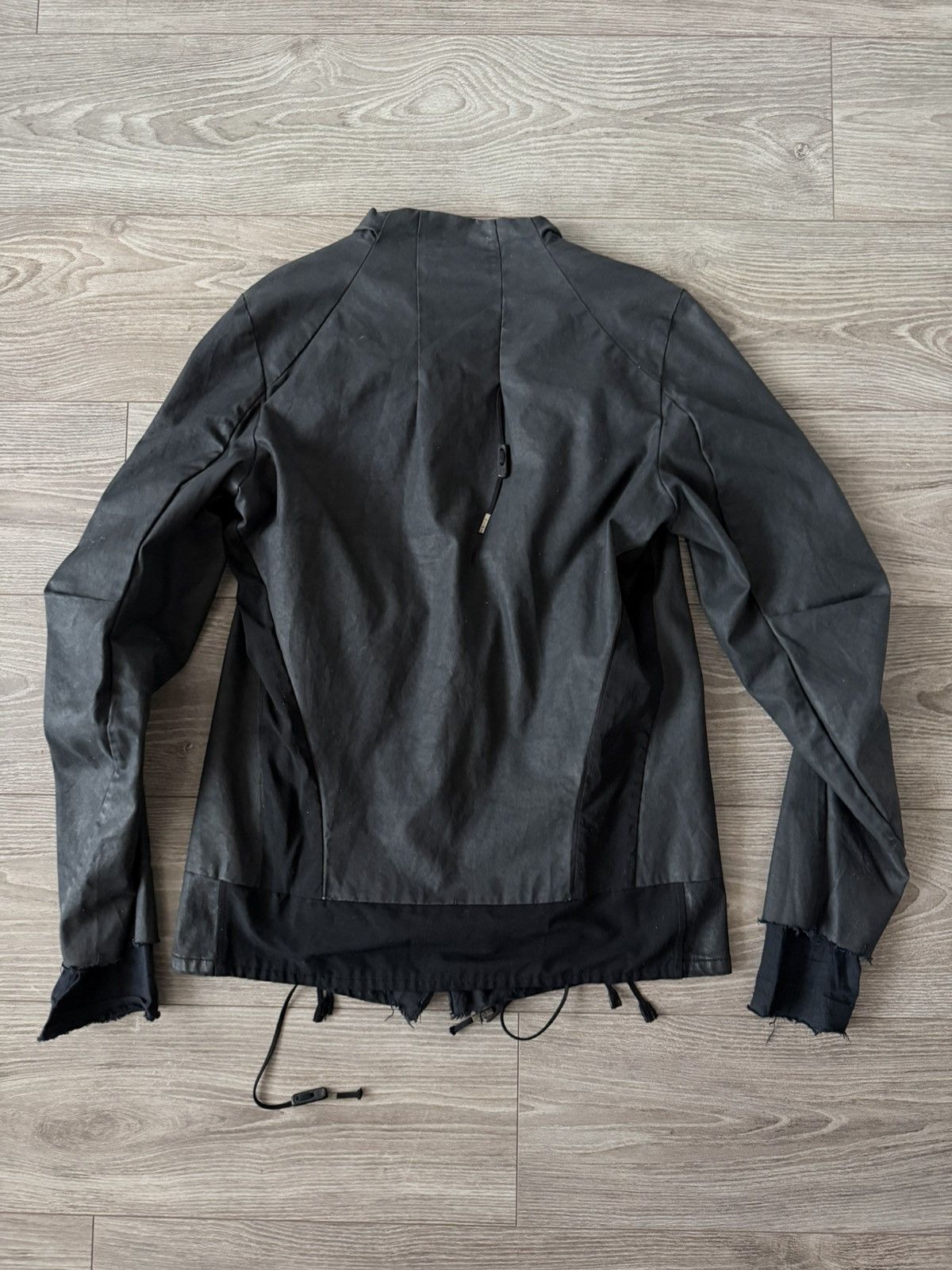 Boris Bidjan Saberi Boris Bidjan Saberi AW09-10 JP2 Waxed Perforated Lamb JCKT Size US M / EU 48-50 / 2 - 22 Thumbnail