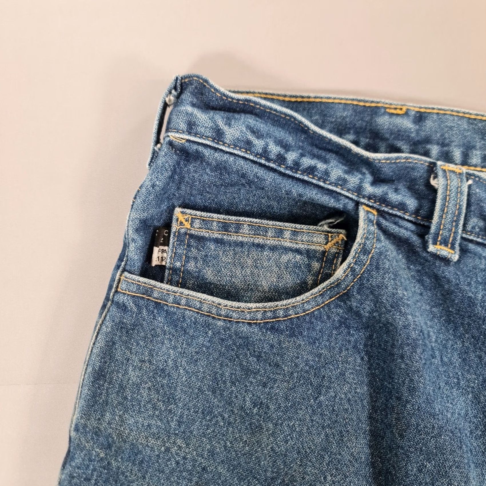 Carhartt VINTAGE Carhartt Jeans Blue W44 L30 Flame Resistant Original Fit Denim 280 03 Size US 44 / EU 60 - 5 Thumbnail