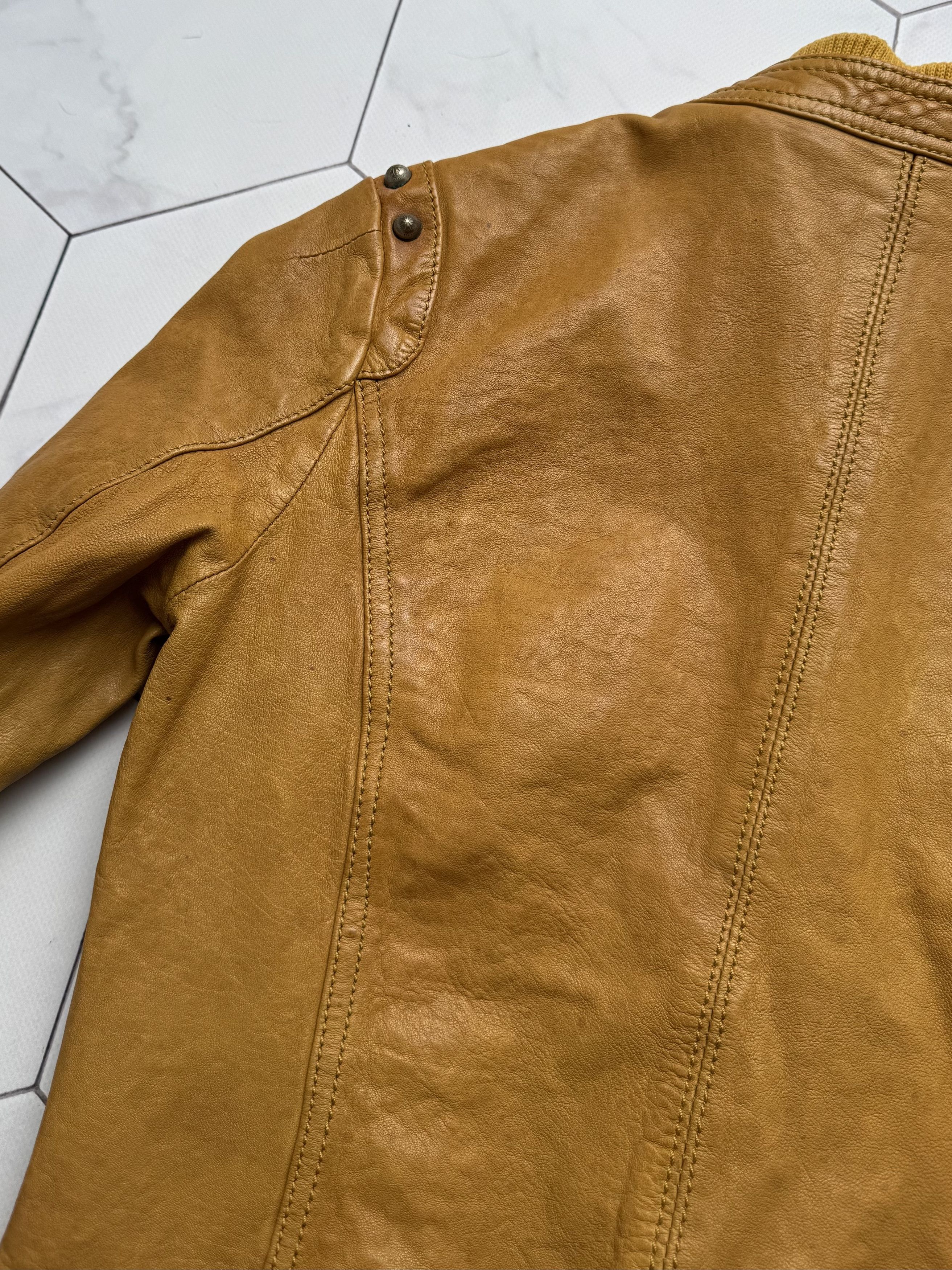 True Religion True Religion Vintage Leather Jacket (B550) Size S / US 4 / IT 40 - 21 Thumbnail