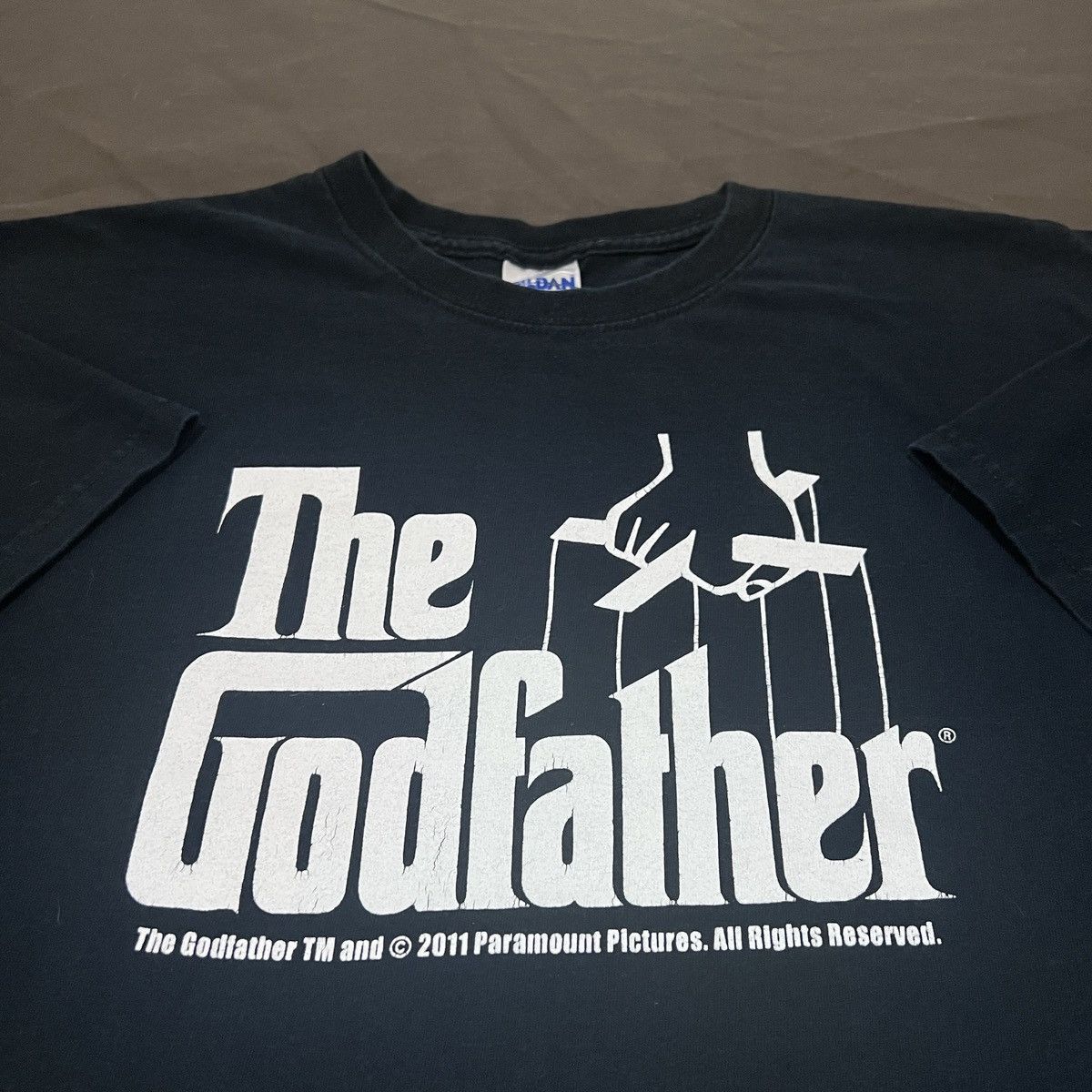 Vintage Vintage Y2K The Godfather Promo Movie Tee XL Size US XL / EU 56 / 4 - 1 Thumbnail