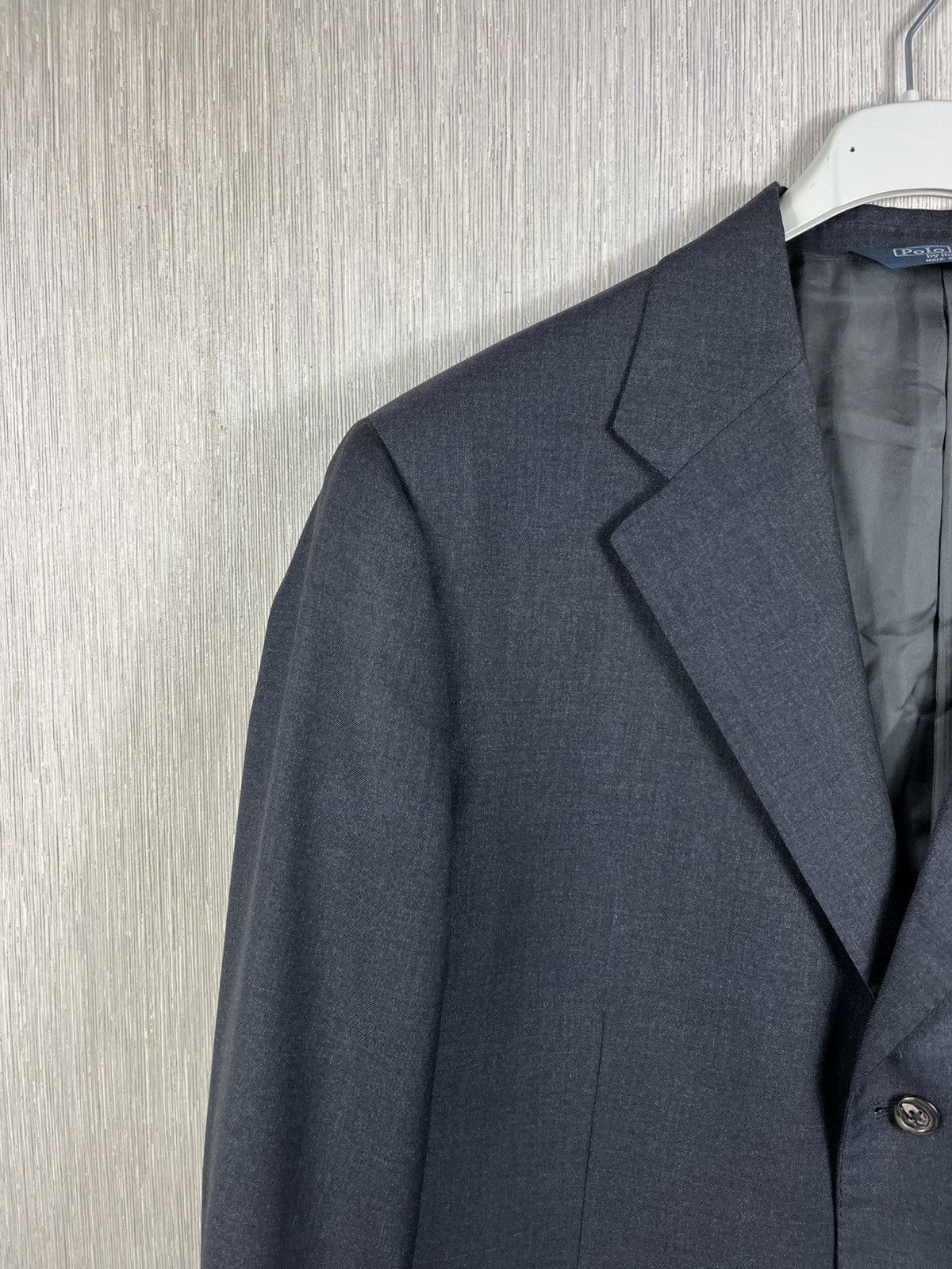 Polo Ralph Lauren × Ralph Lauren × Vintage Vintage Polo by Ralph Lauren extrafine wool blazer jacket Size 54L - 5 Thumbnail