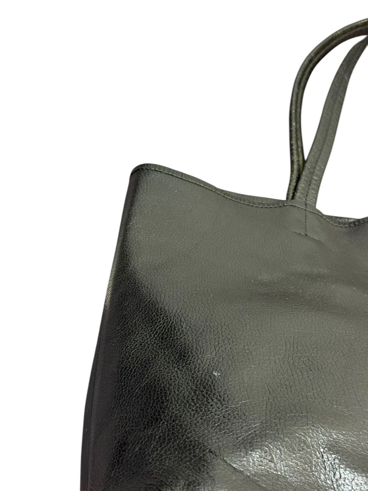 Genuine Leather Full Leather Ship Tote Bag prada julius dior cdg amiri 1🟩 Size ONE SIZE - 20 Thumbnail