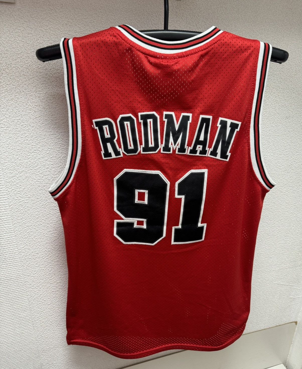 Rodman 91 nba vintage jersey Chicago bulls mitchell & ness L