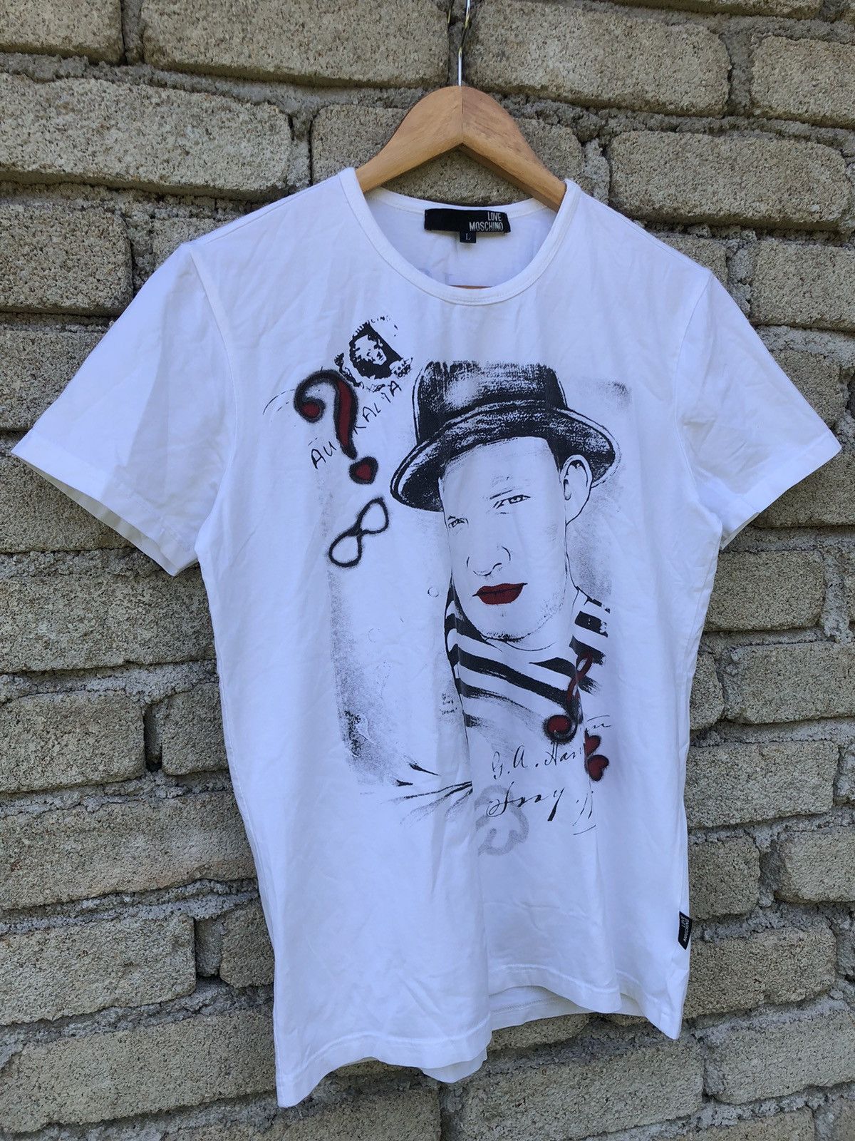 Moschino RARE Love Moschino Tshirt Size M / US 6-8 / IT 42-44 - 3 Thumbnail