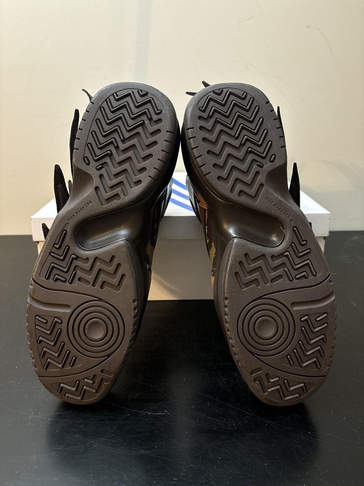 Adidas × Jeremy Scott adidas JS Jeremy Scott Wings 3.0 Sauvage Camo Print Size US 13 / EU 46 - 6 Thumbnail