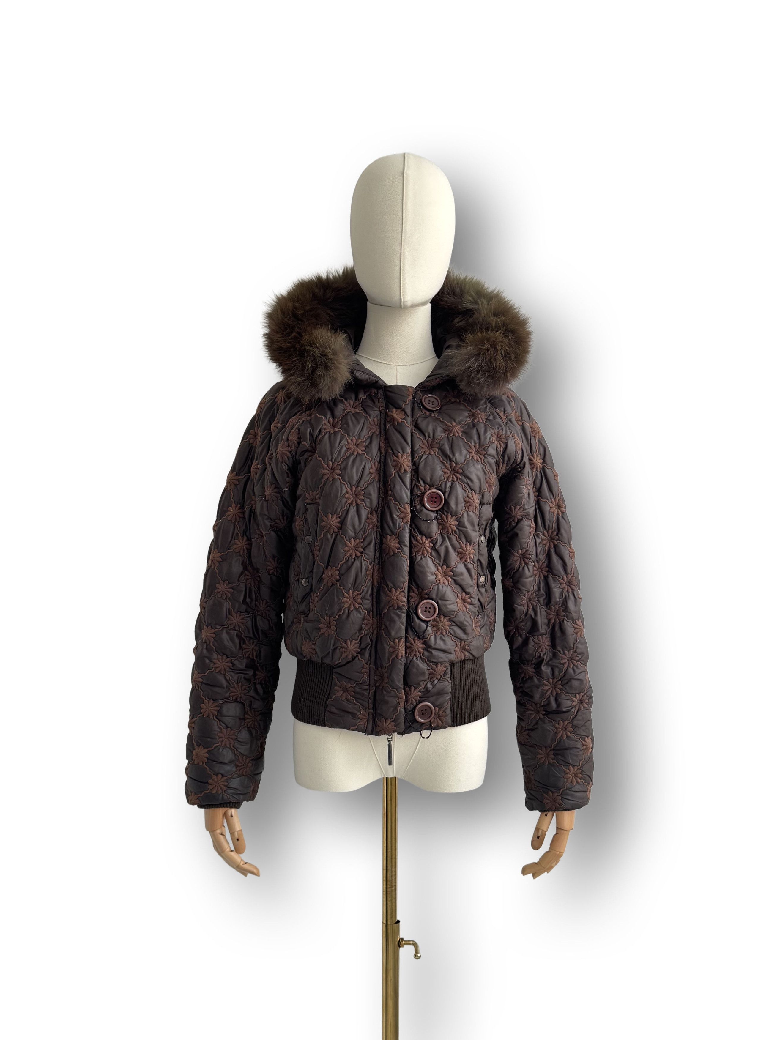Vintage Y2K Cropped Jacket(V346) Size S / US 4 / IT 40 - 1 Thumbnail