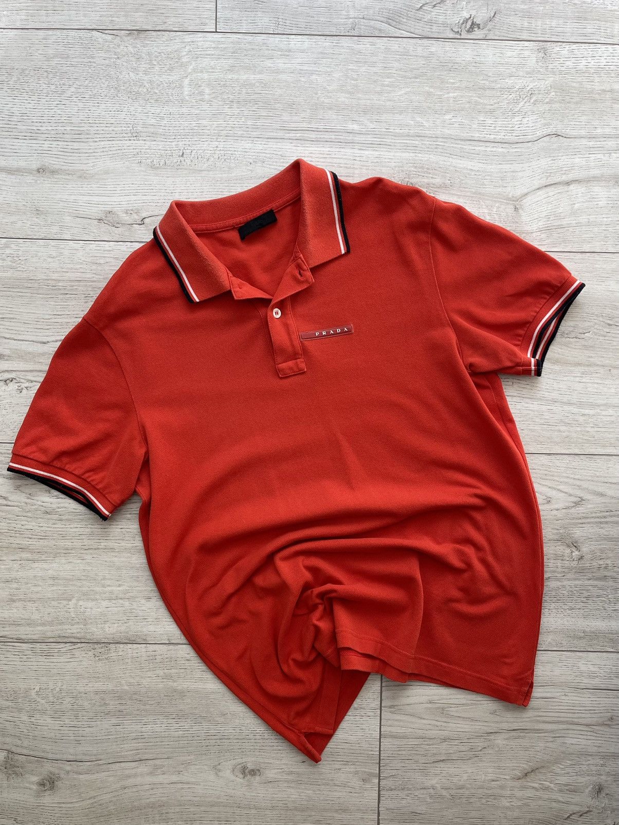Prada Prada Vintage polo Size US L / EU 52-54 / 3 - 1 Thumbnail