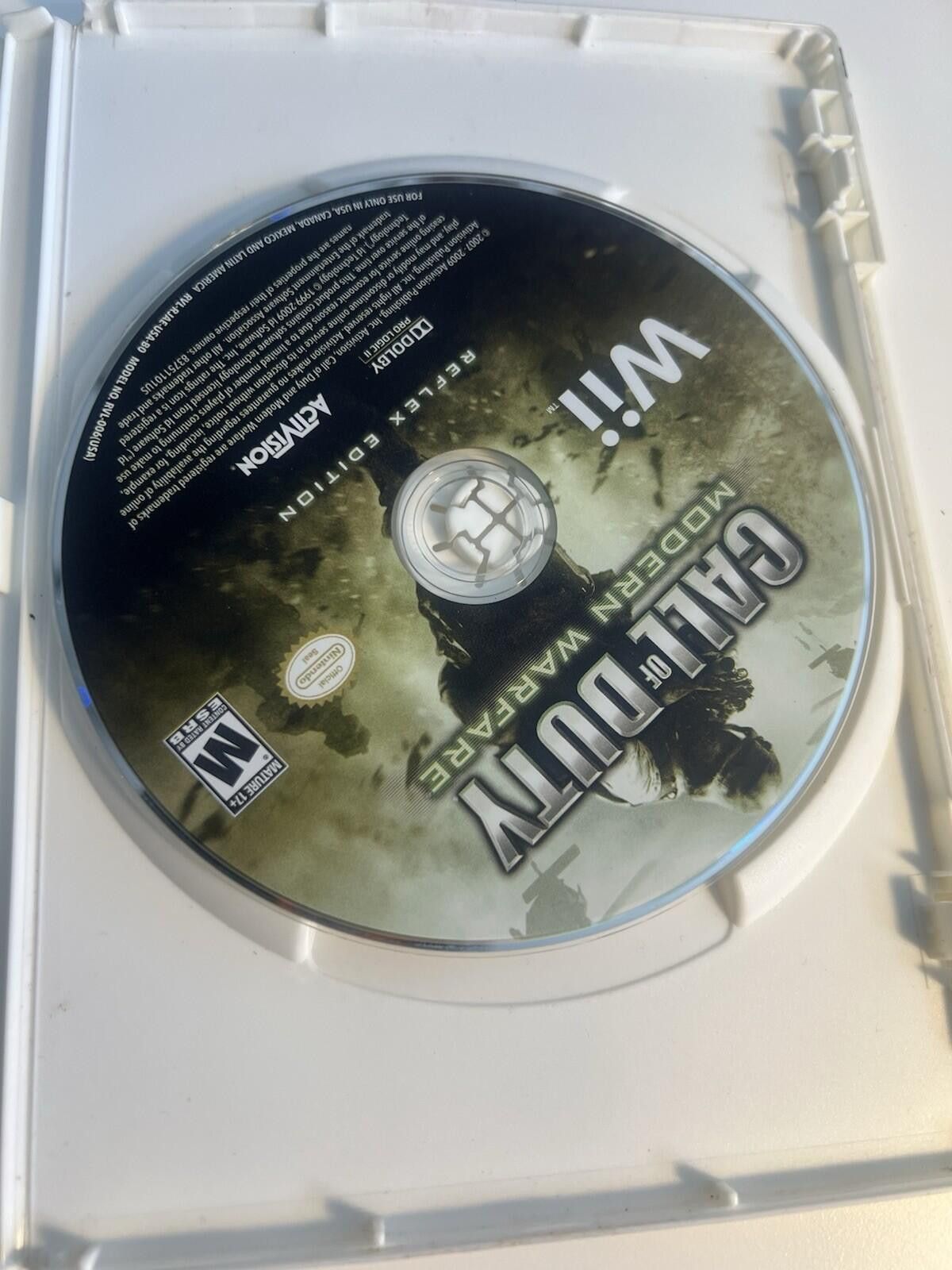 Other Call of Duty: Modern Warfare Reflex Edition (Nintendo Wii Size ONE SIZE - 5 Thumbnail