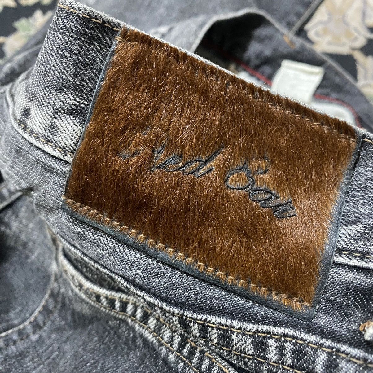 Japanese Brand Paul Smith Red Ear Denim Patchwork British Flag Jeans Size US 29 - 16 Thumbnail